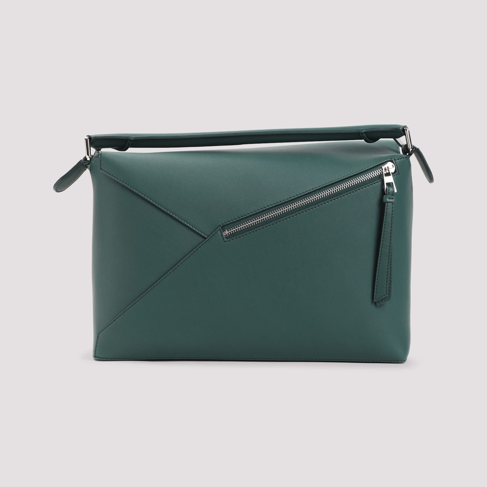 Loewe Puzzle Edge New Large Shoulder Bag In Green