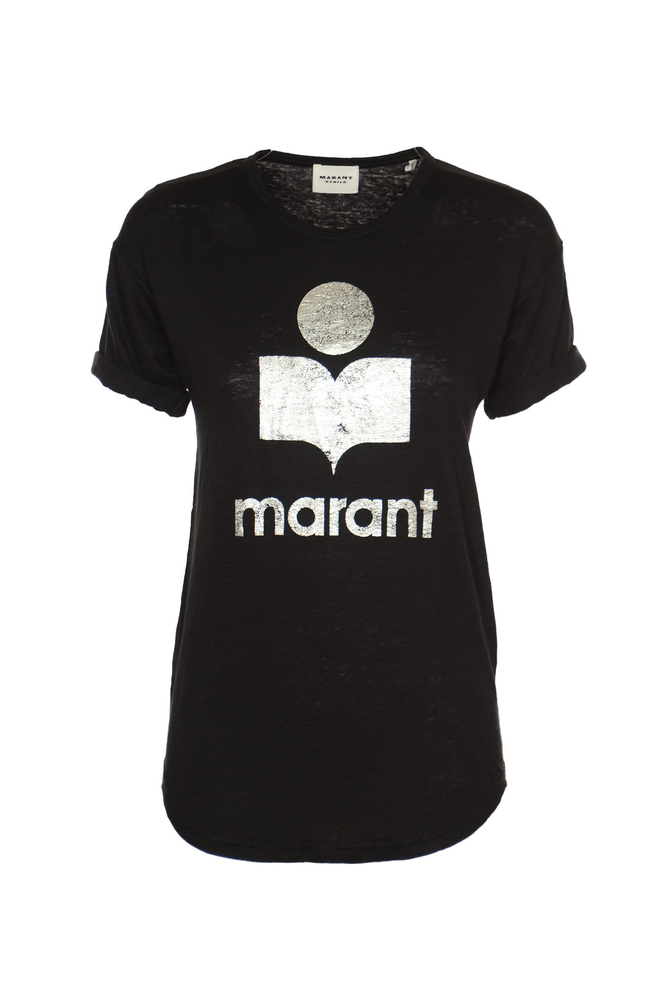 Shop Marant Etoile Koldi T-shirt In Black