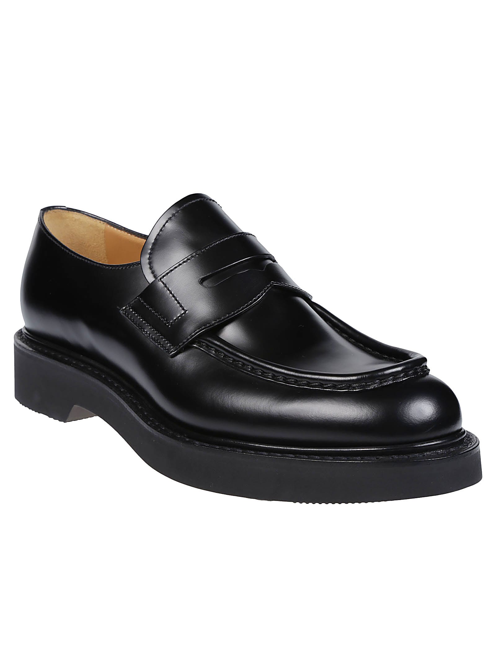 Shop Church's Lynton Loafers In Aab Black