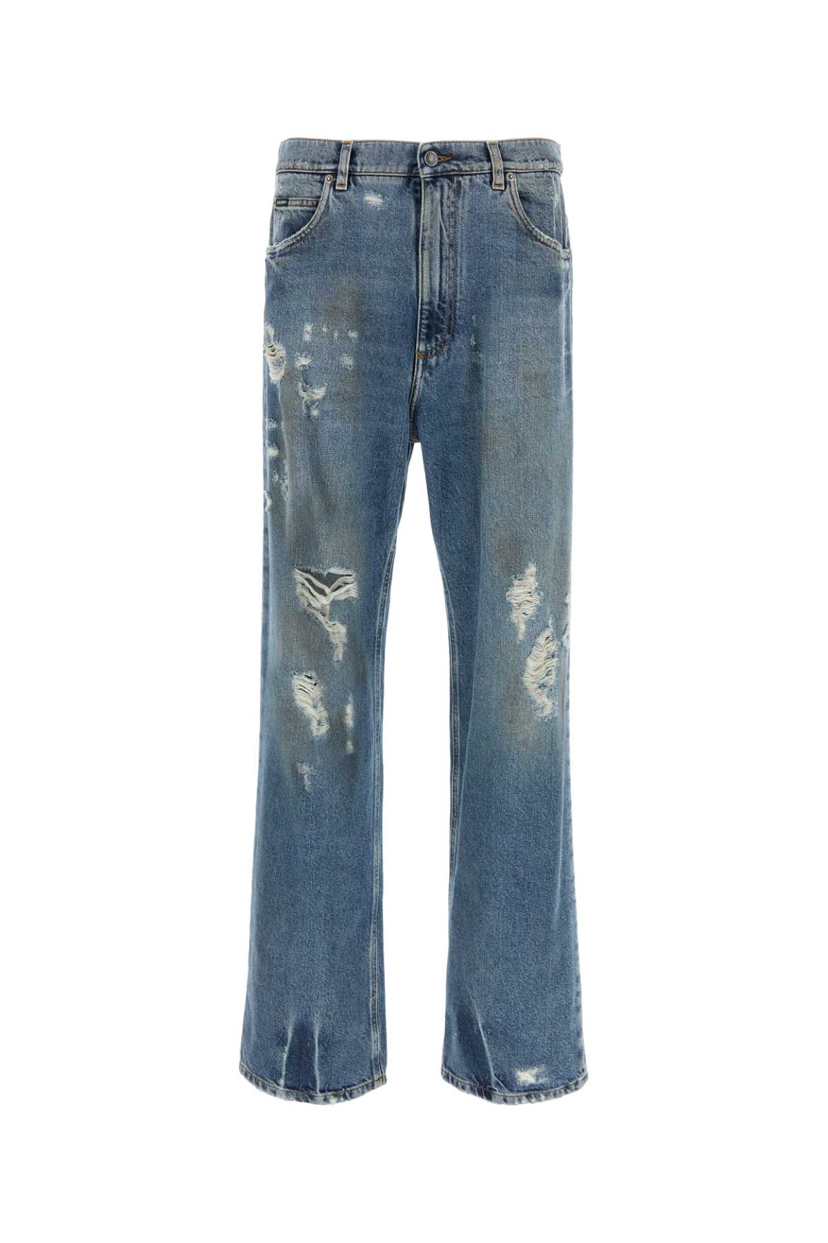 Denim Wide-leg Jeans