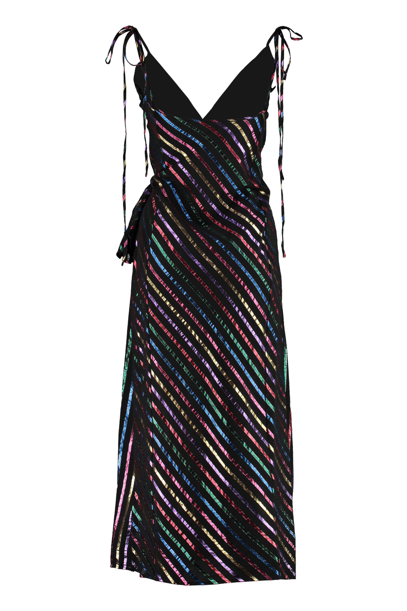 attico wrap dress