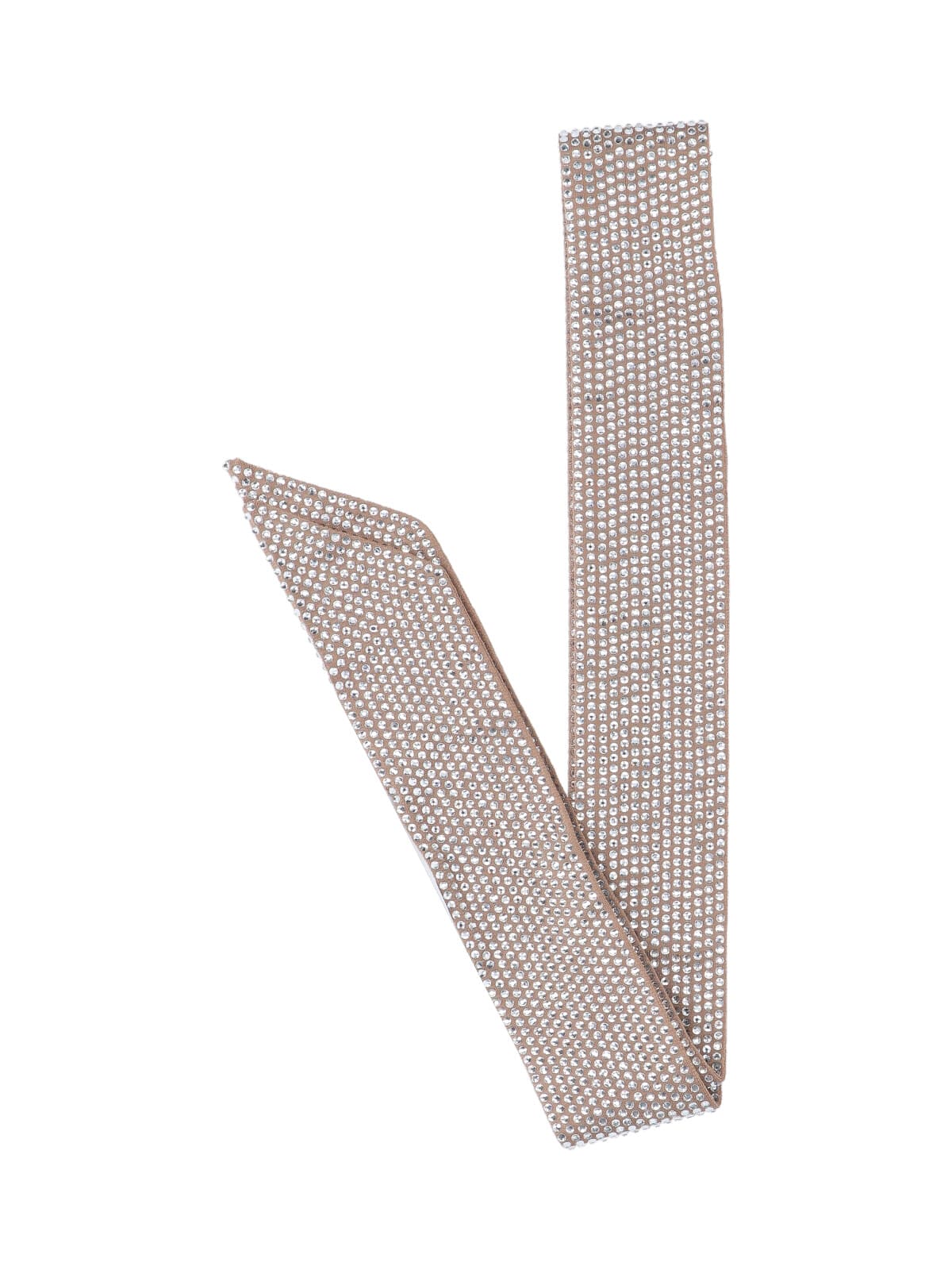 Viscose Scarf With Rhinestones