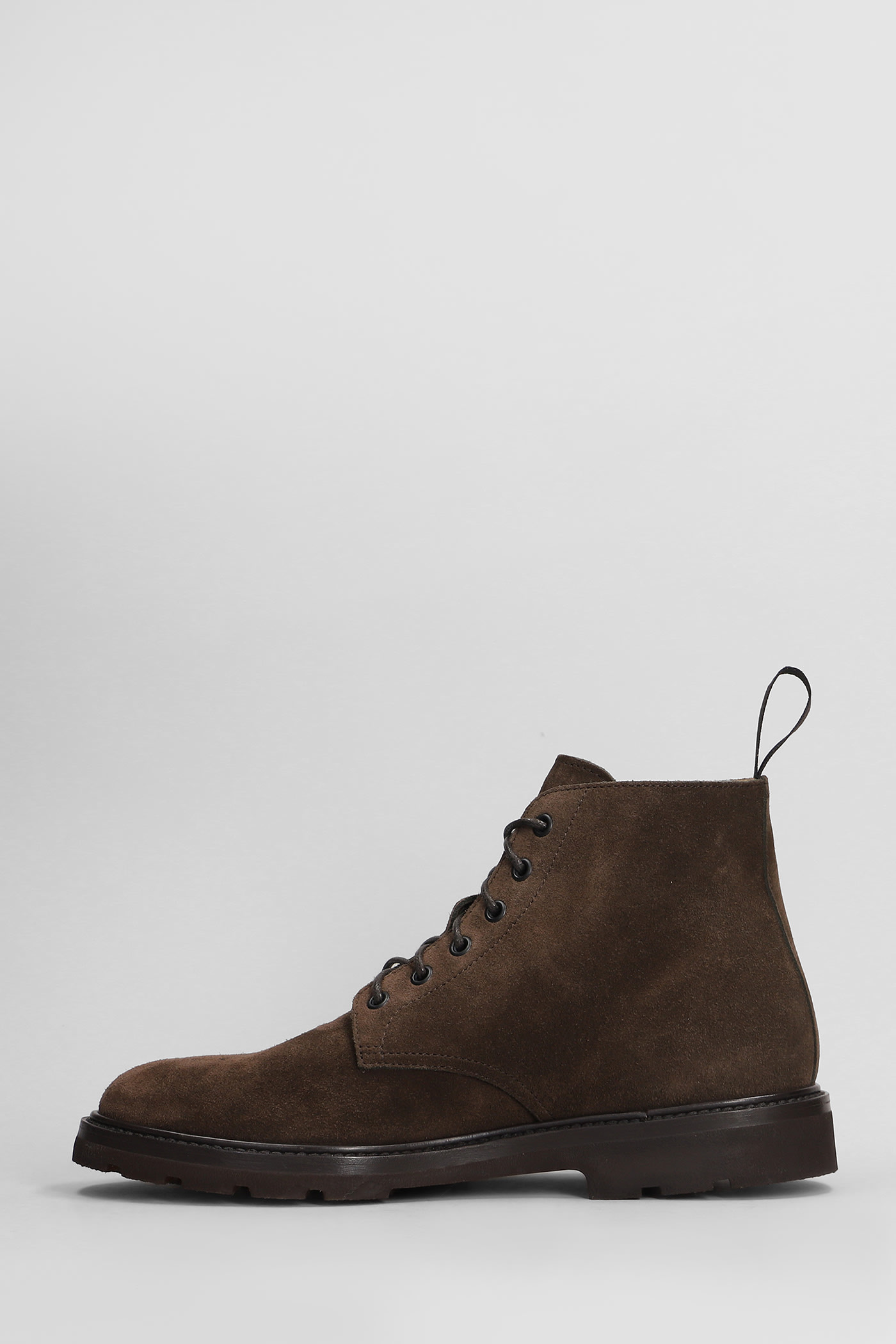 Shop Henderson Baracco Ankle Boots In Brown Suede