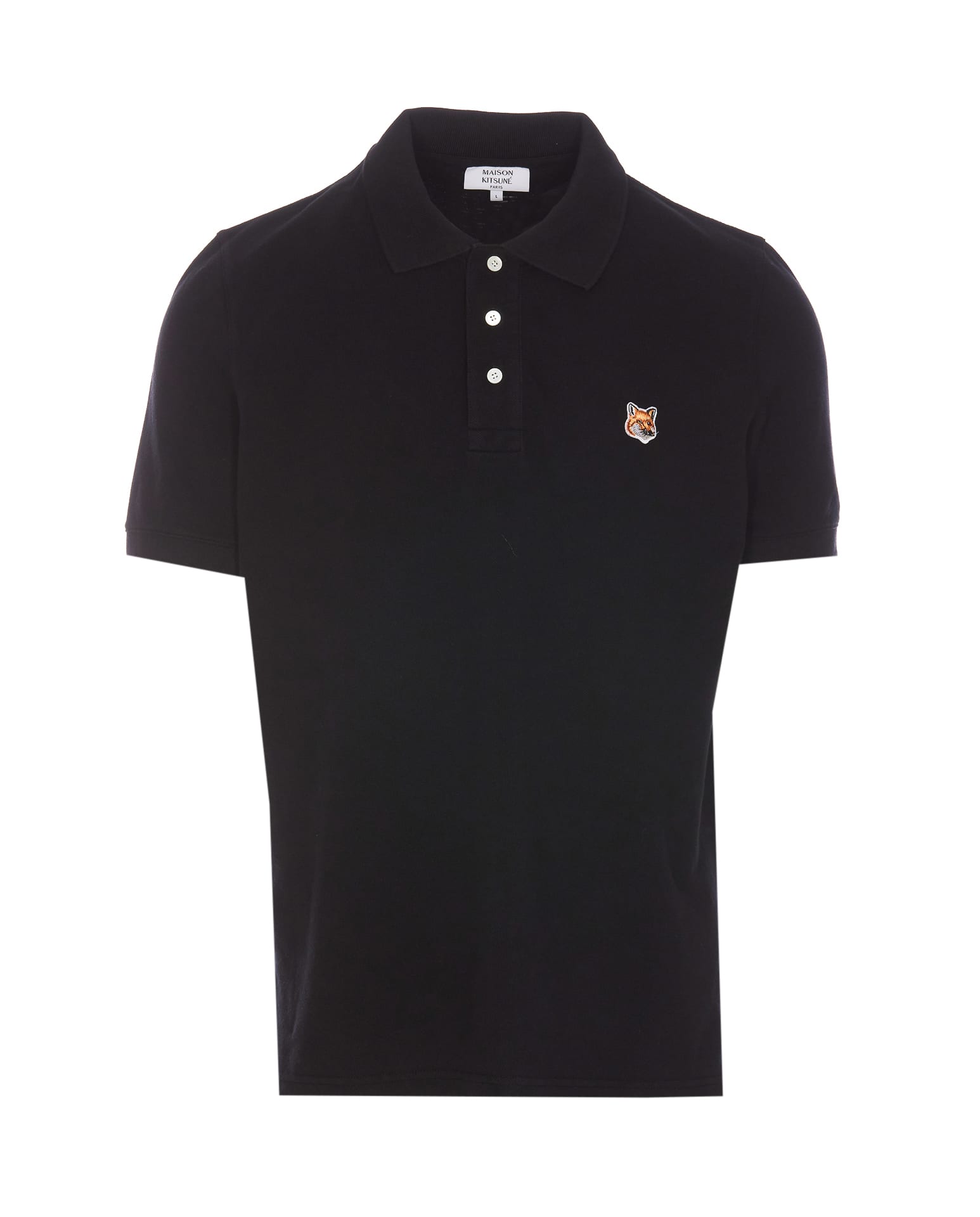 Maison Kitsuné Fox Head Patch Polo