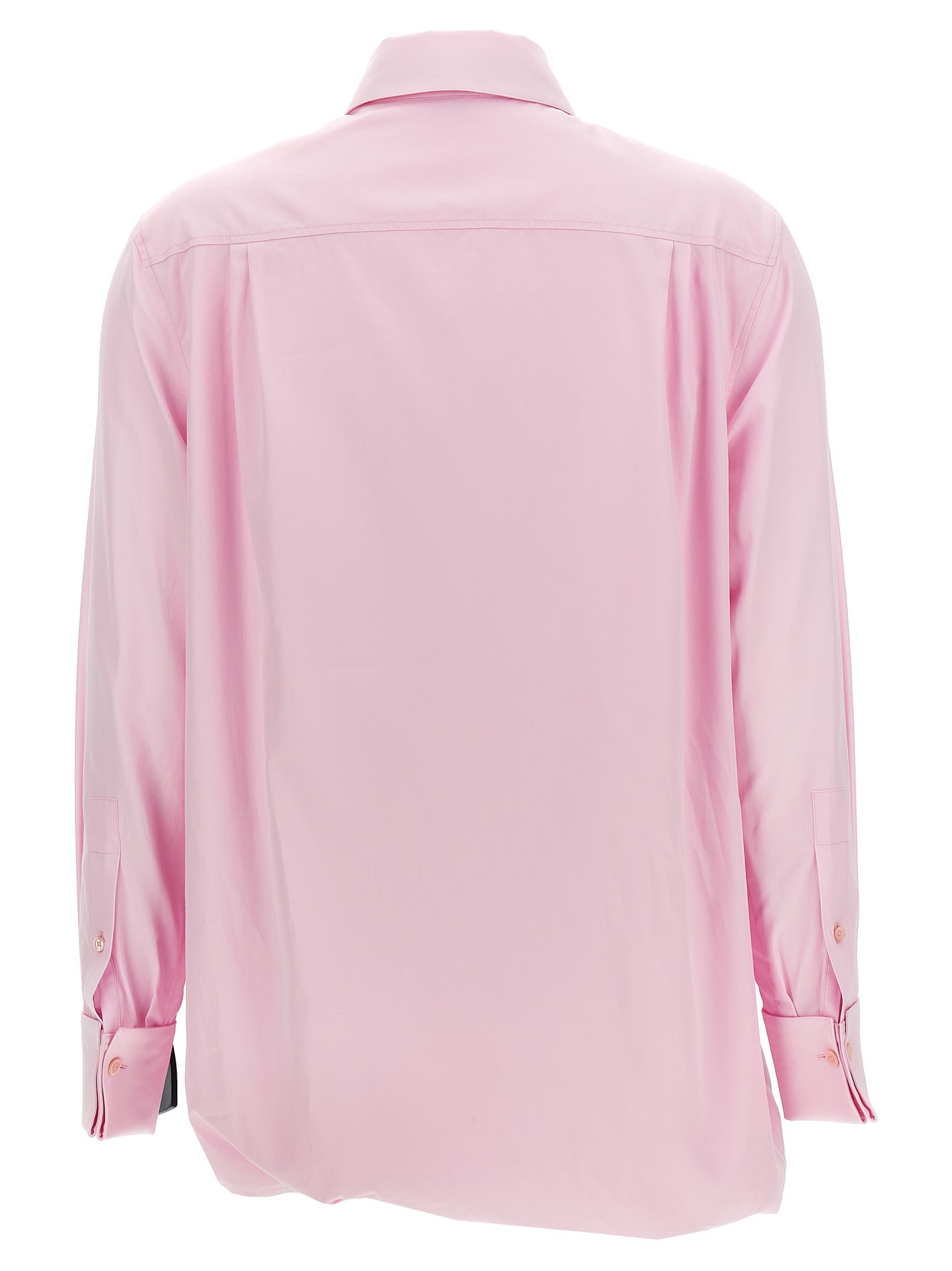 Shop Loewe Belt Shirt In Pink