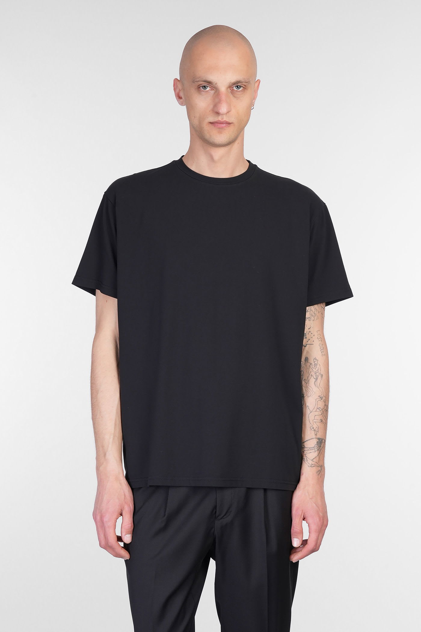 B150 T-shirt In Black Cotton