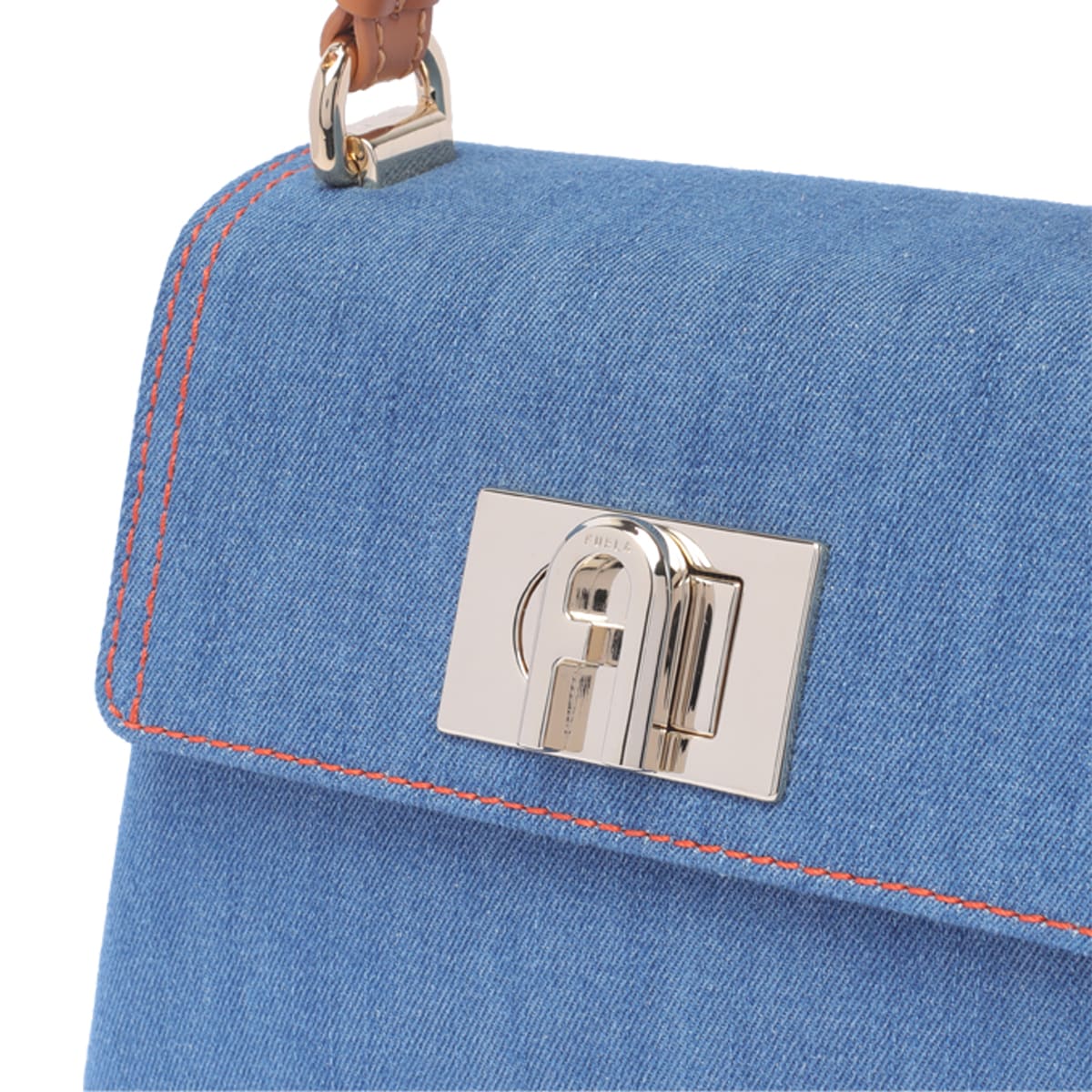 Shop Furla Mini  1927 Handbag In Blue