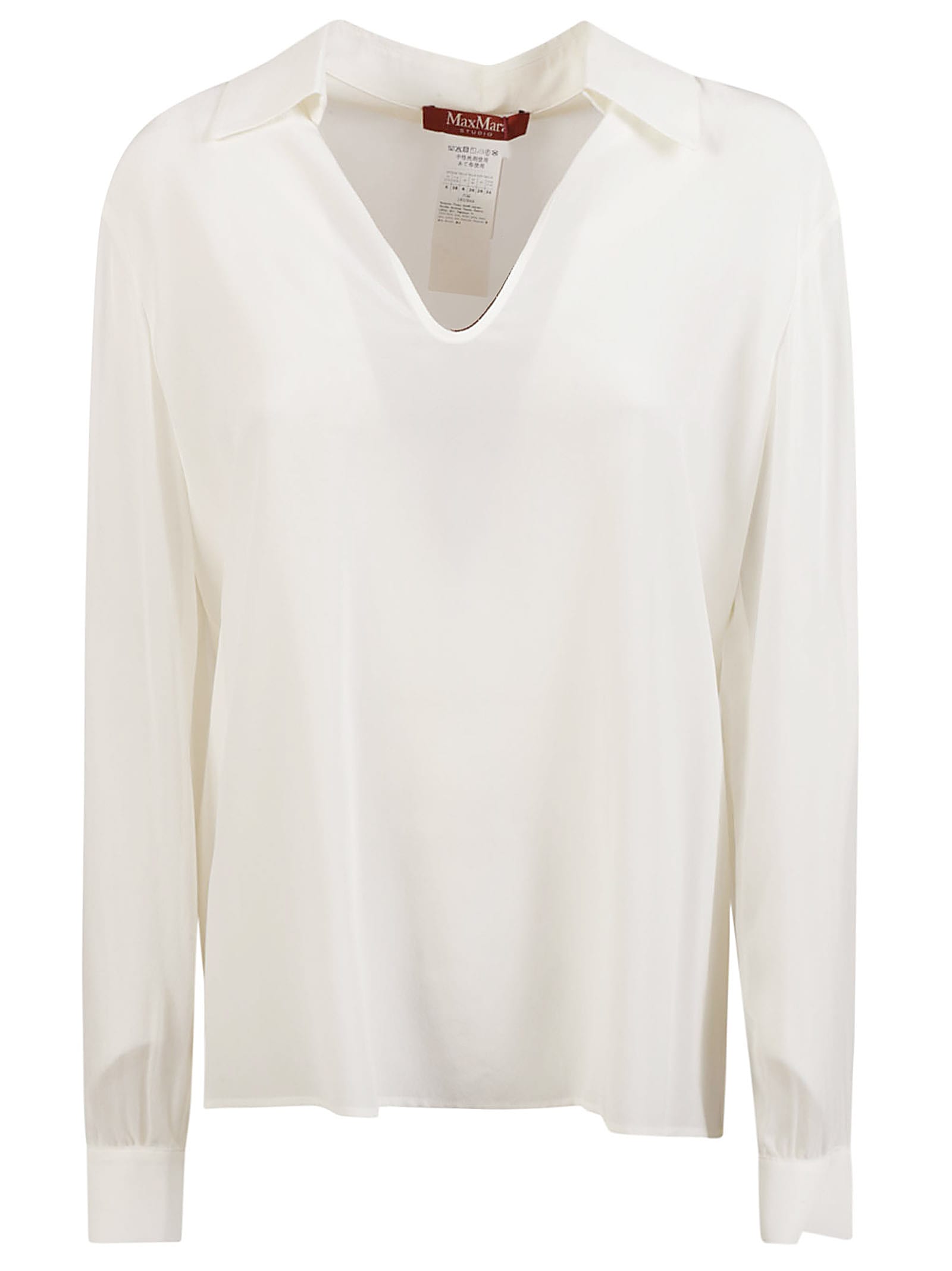 Shop Max Mara Ubicato Shirt In White