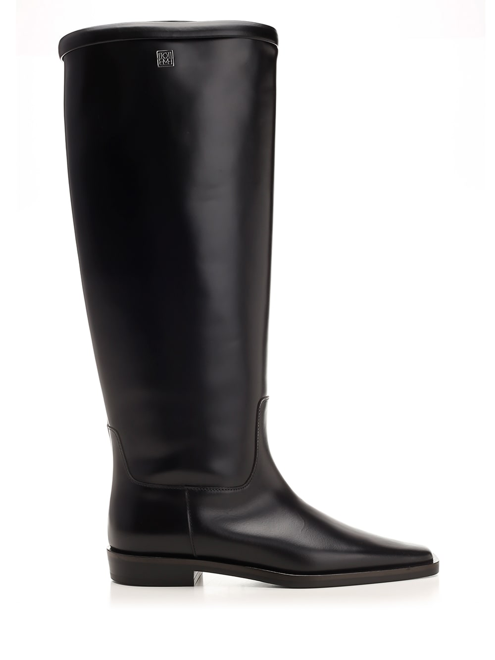 Totême Boot In Black Leather