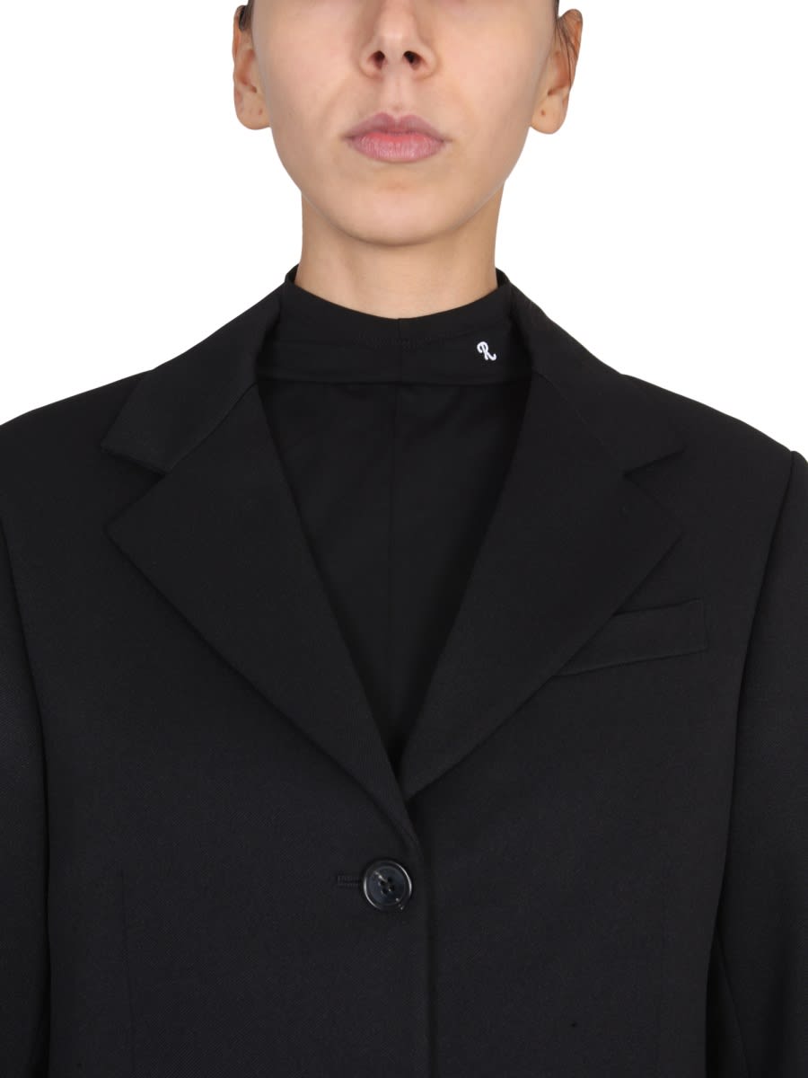 Shop Raf Simons Slim Fit Suit In Black