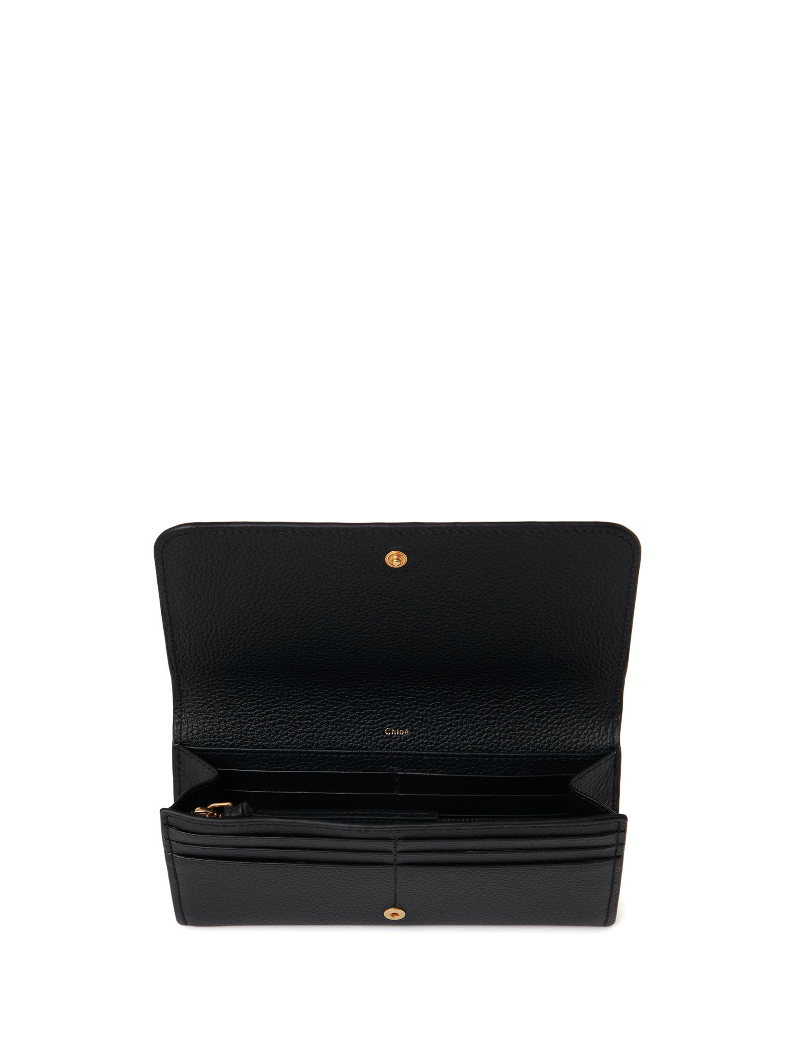 Shop Chloé Wallet In Black