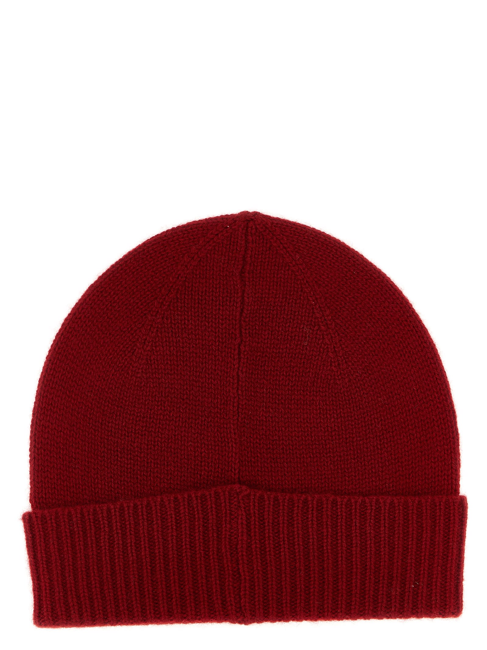 Guest In Residence Rib Cuff Cap In Red