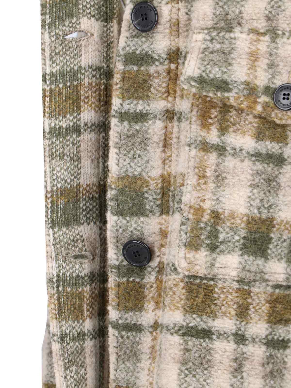 ISABEL MARANT ÉTOILE FONTIZI CHECK MIDI COAT