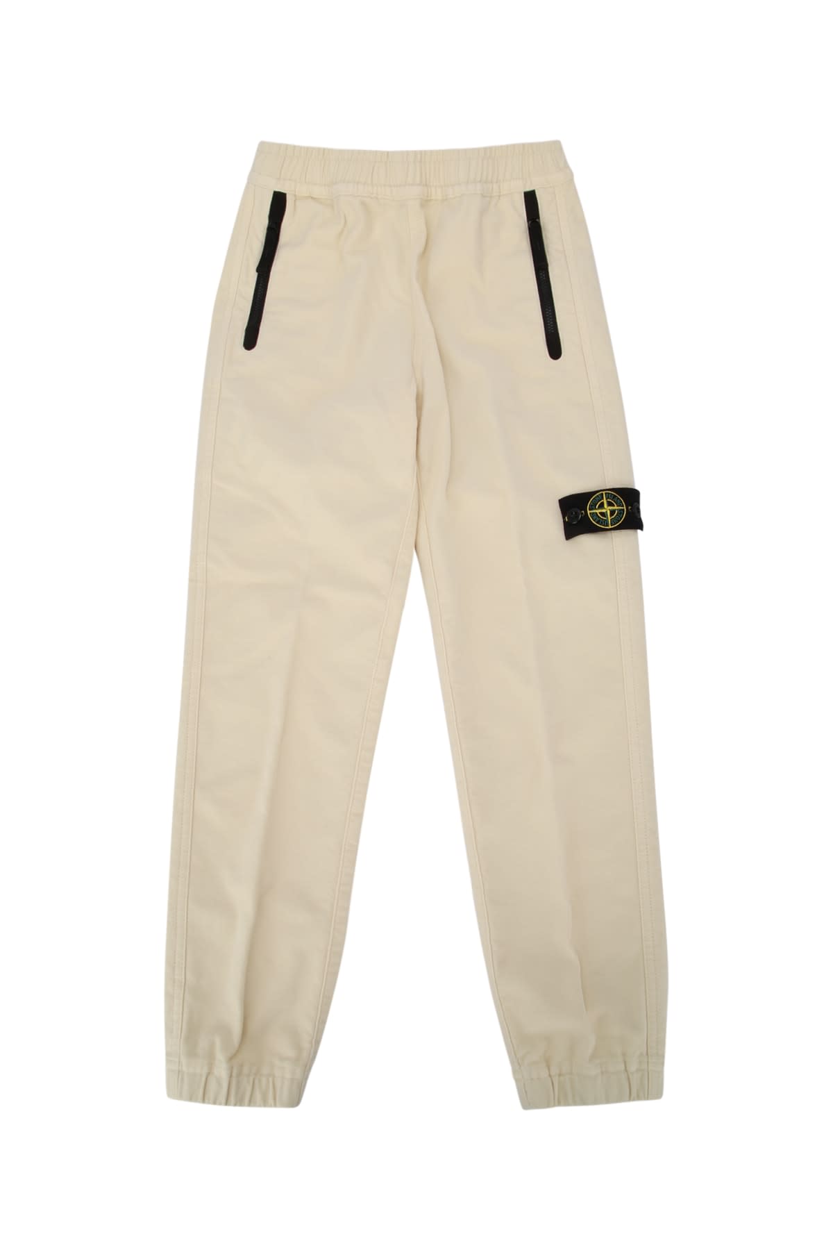 Stone Island Trousers In Brown