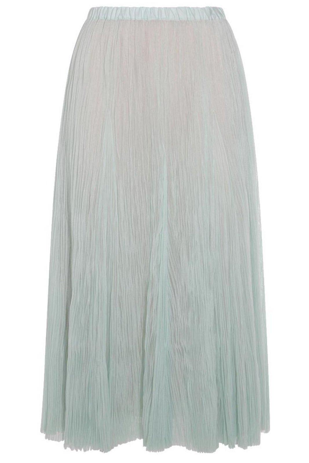 Pleated Tulle Skirt