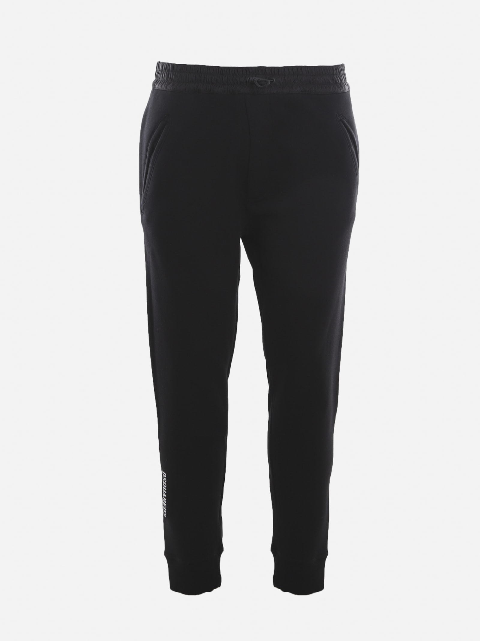 Dsquared2 Cotton Jersey Joggers With Contrasting Icon Print