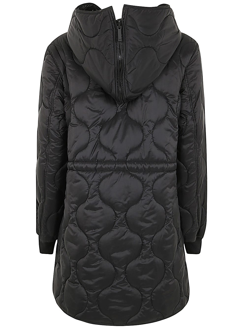 Shop Emporio Armani Coat In Black