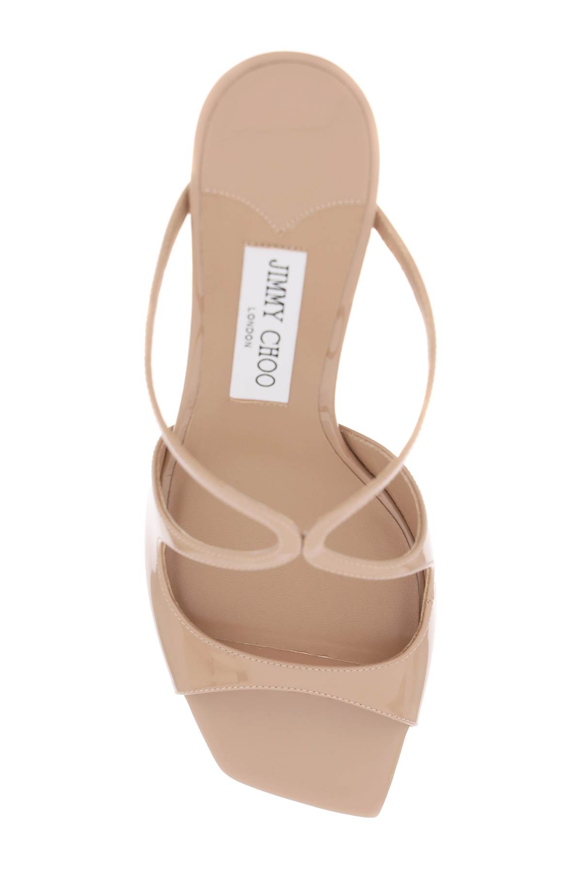 Shop Jimmy Choo Anise 75 Mules In Ballet Pink (beige)