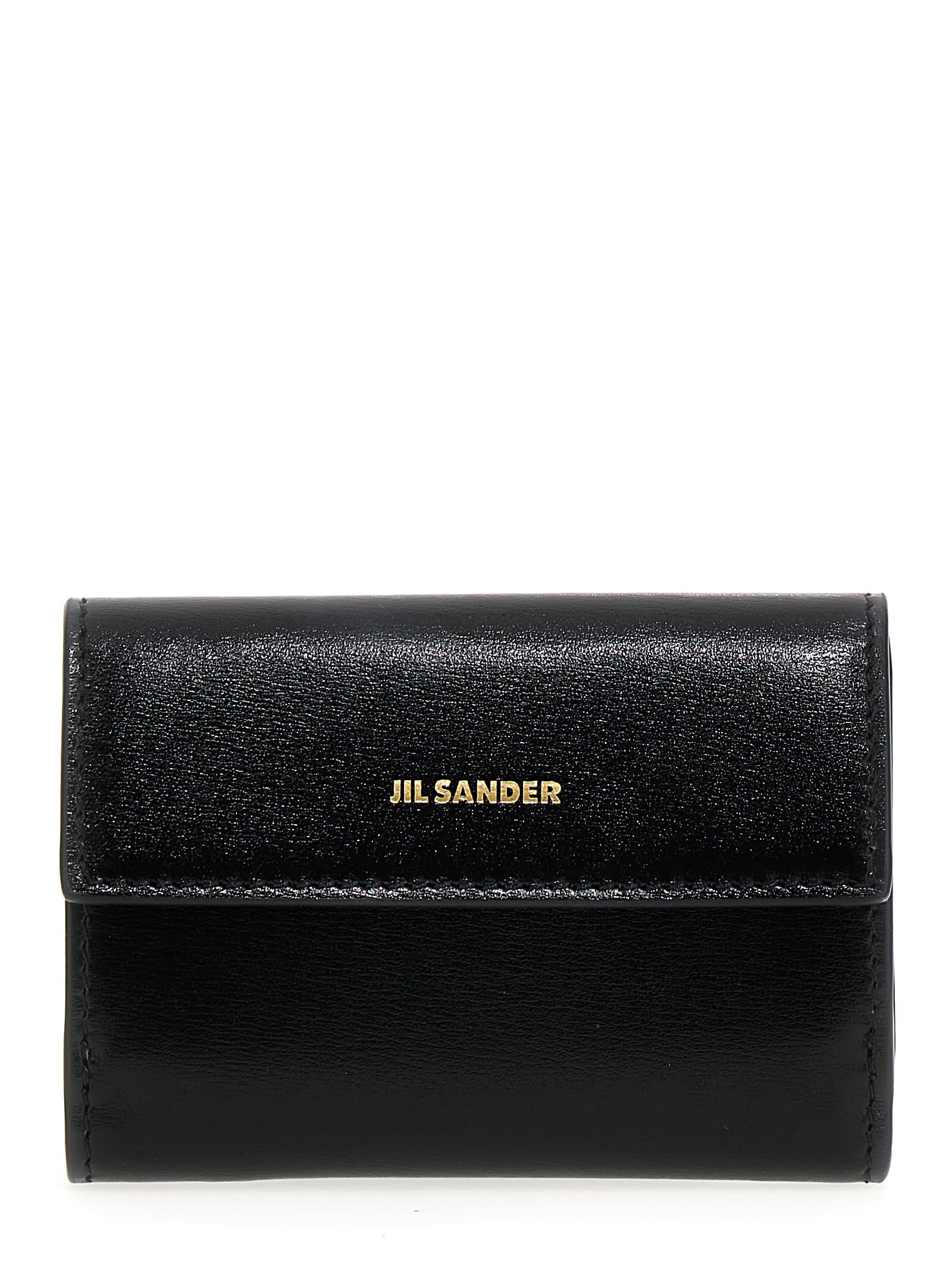 Shop Jil Sander Baby Wallet In Black