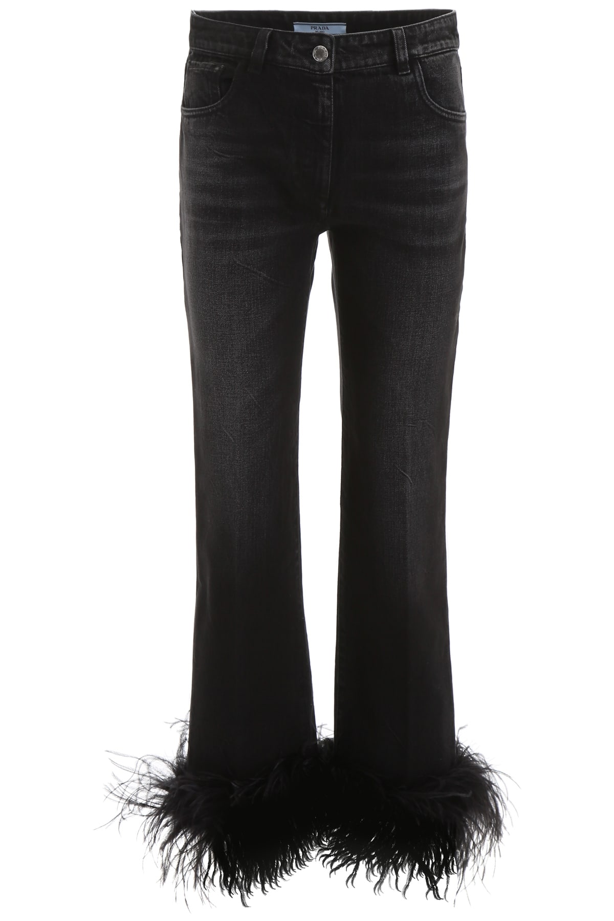 prada black jeans