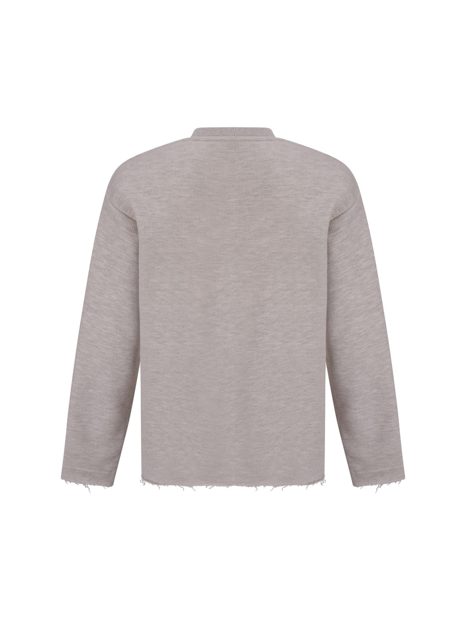 Shop Daily Paper Aniola Sweatshirt In Grey Marl