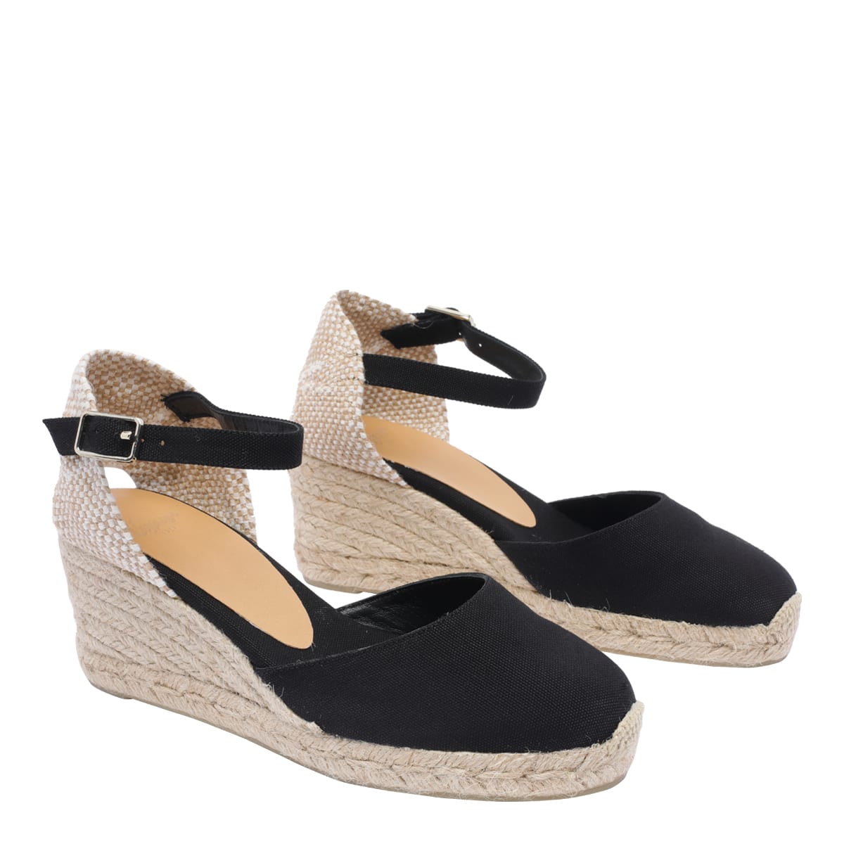 Castaã±er Castaner Flat Shoes In Black
