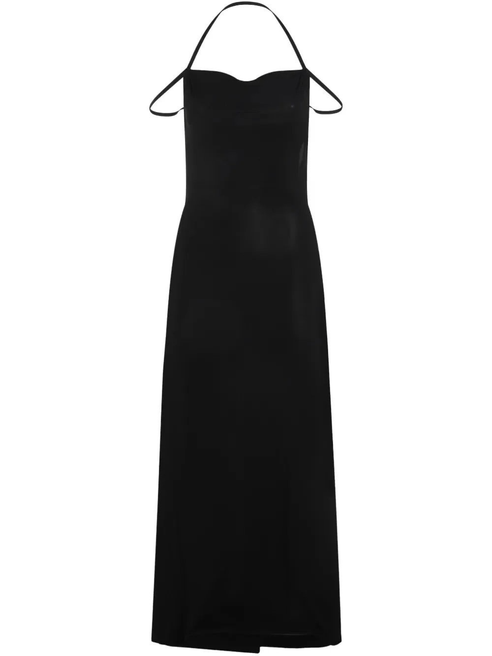 Marine Serre Women Long Dress With Neckline On The Back