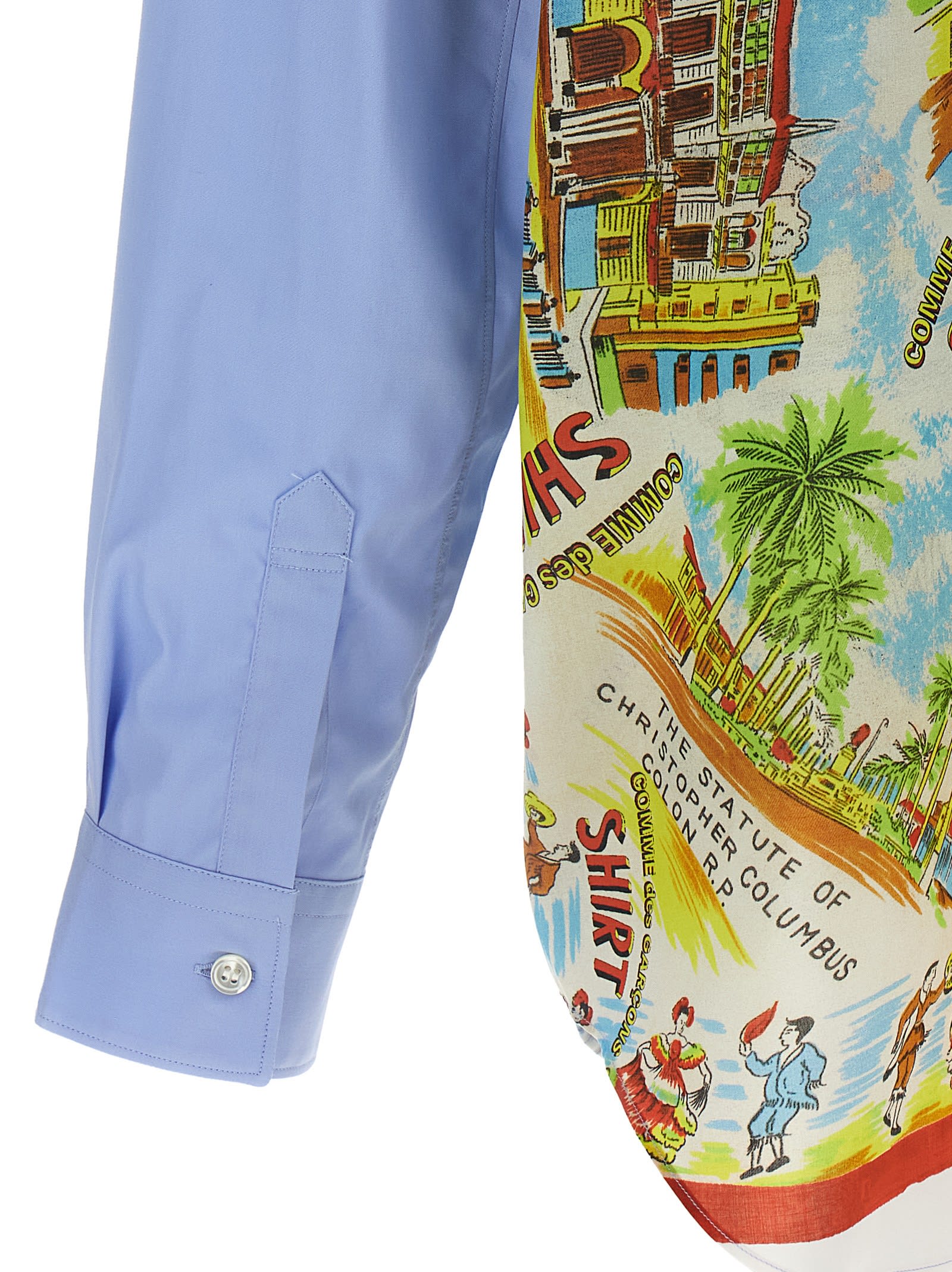 Comme Des Garçons Shirt Printed Shirt Shirt And Blouse Multicolor In Multi