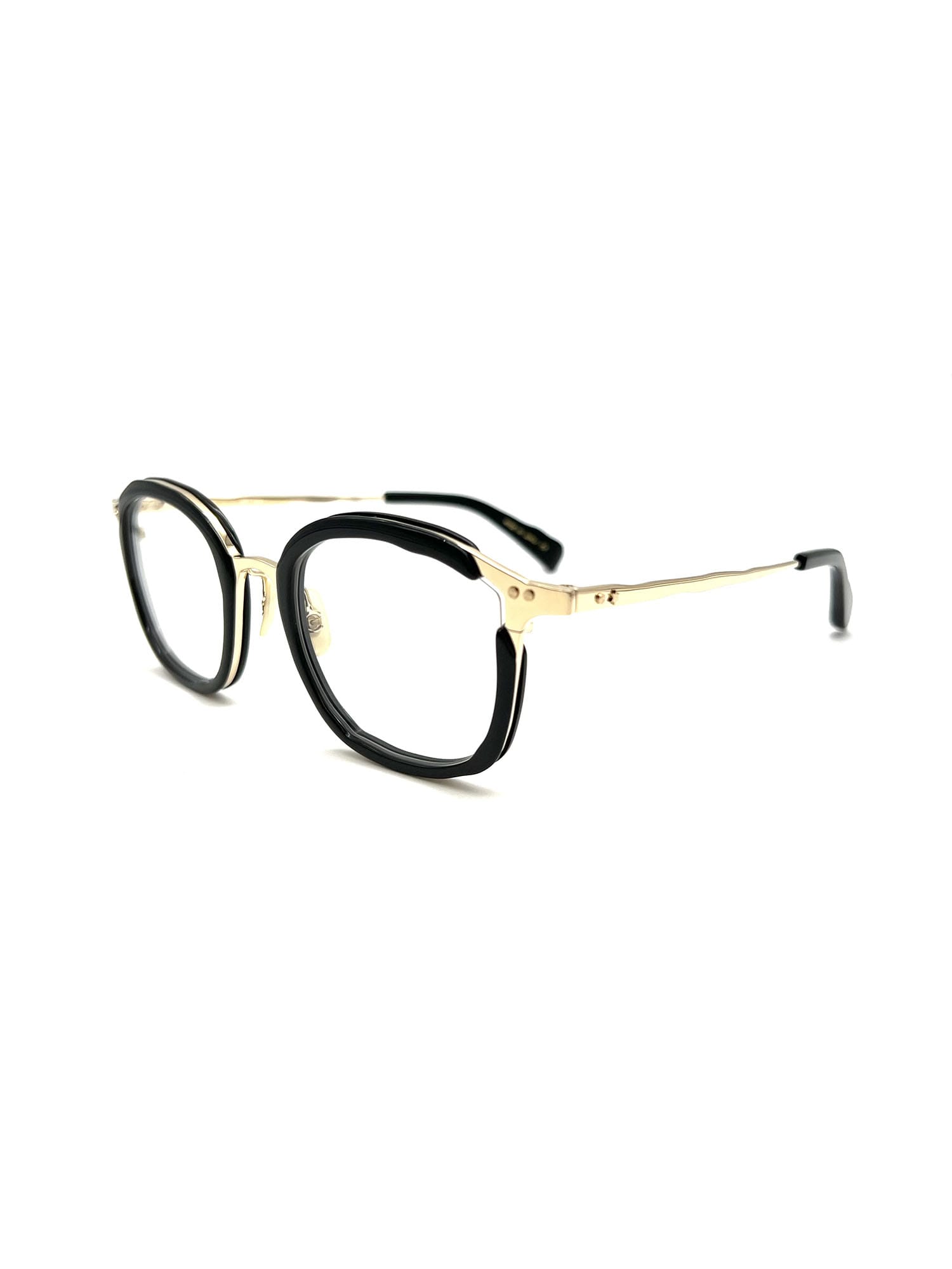 Masahiro Maruyama Mm/0011 No. 1 Eyewear In Black / Gold