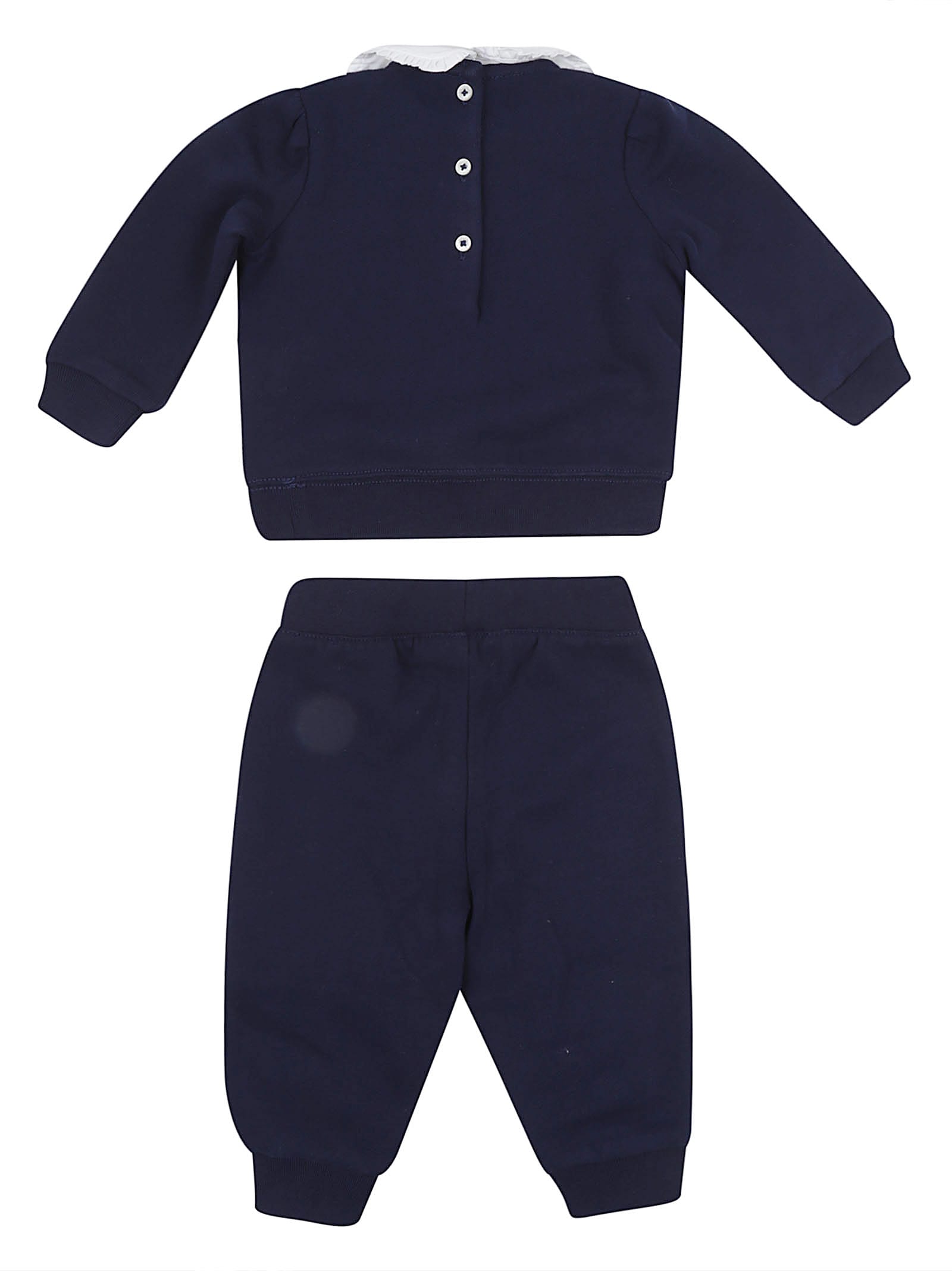 Ralph Lauren Knit-pant Set-outfit Set In Blue