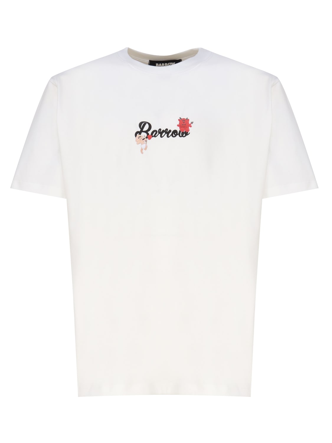 Shop Barrow T-shirt With Print In White