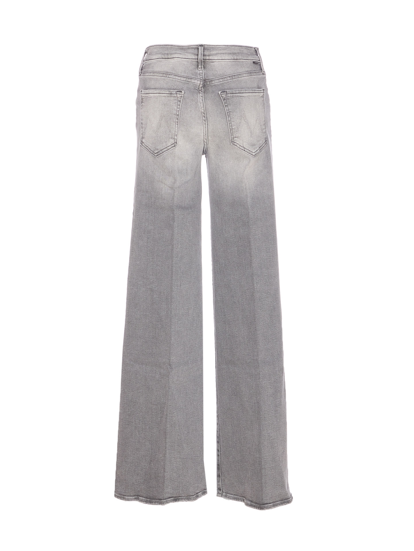 Mother The Twister Heel Denim Jeans In Gray