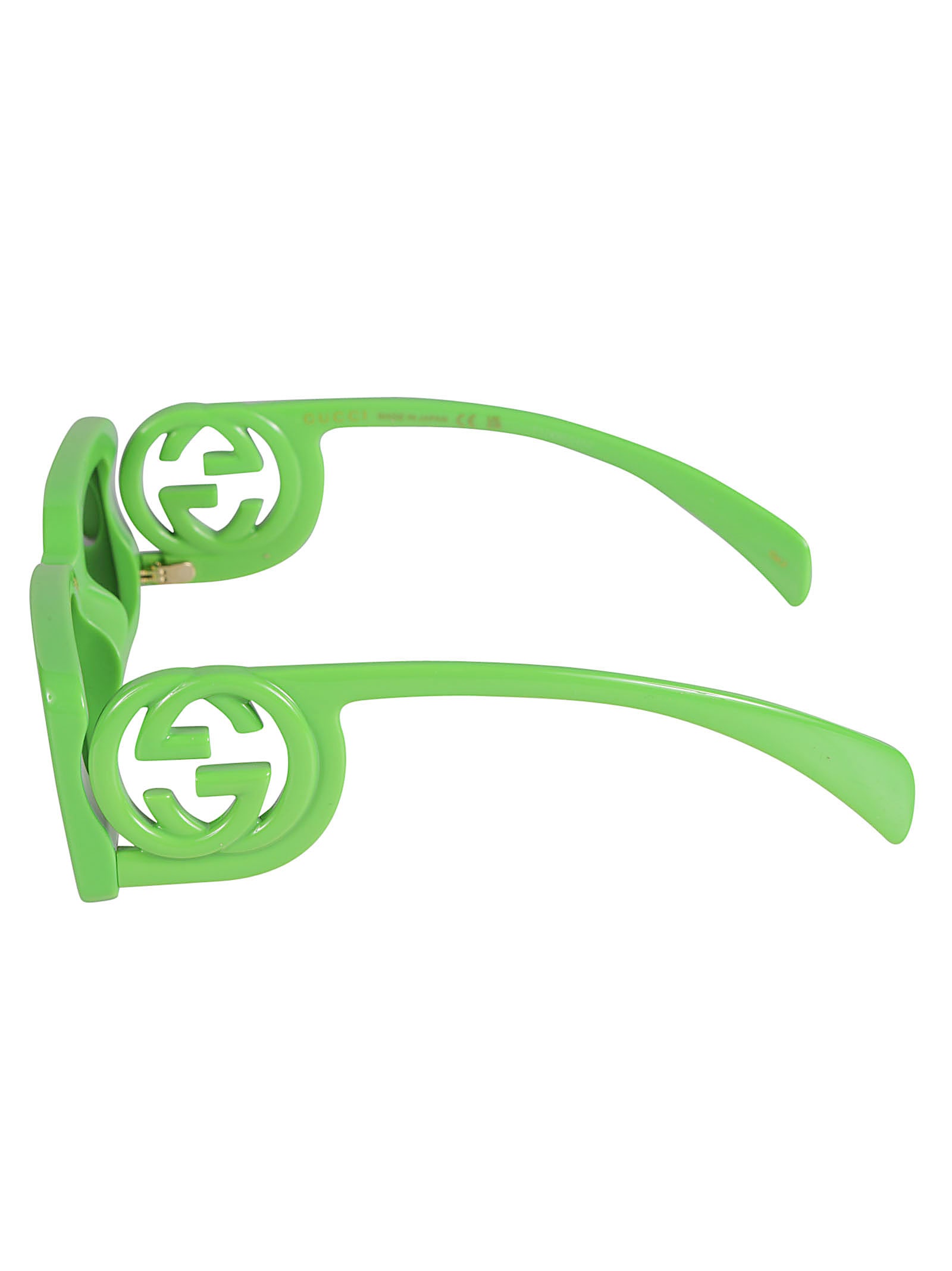 Gucci Square Classic Sunglasses In Green