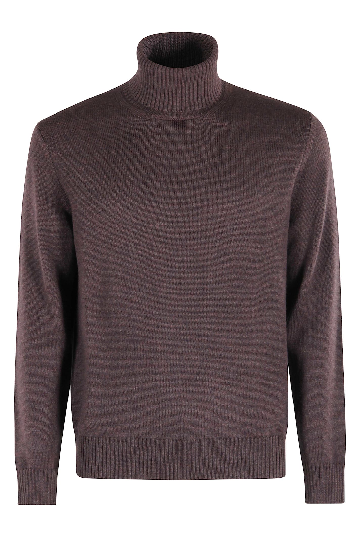 Altea Maglia Collo Alto Merino In Brown