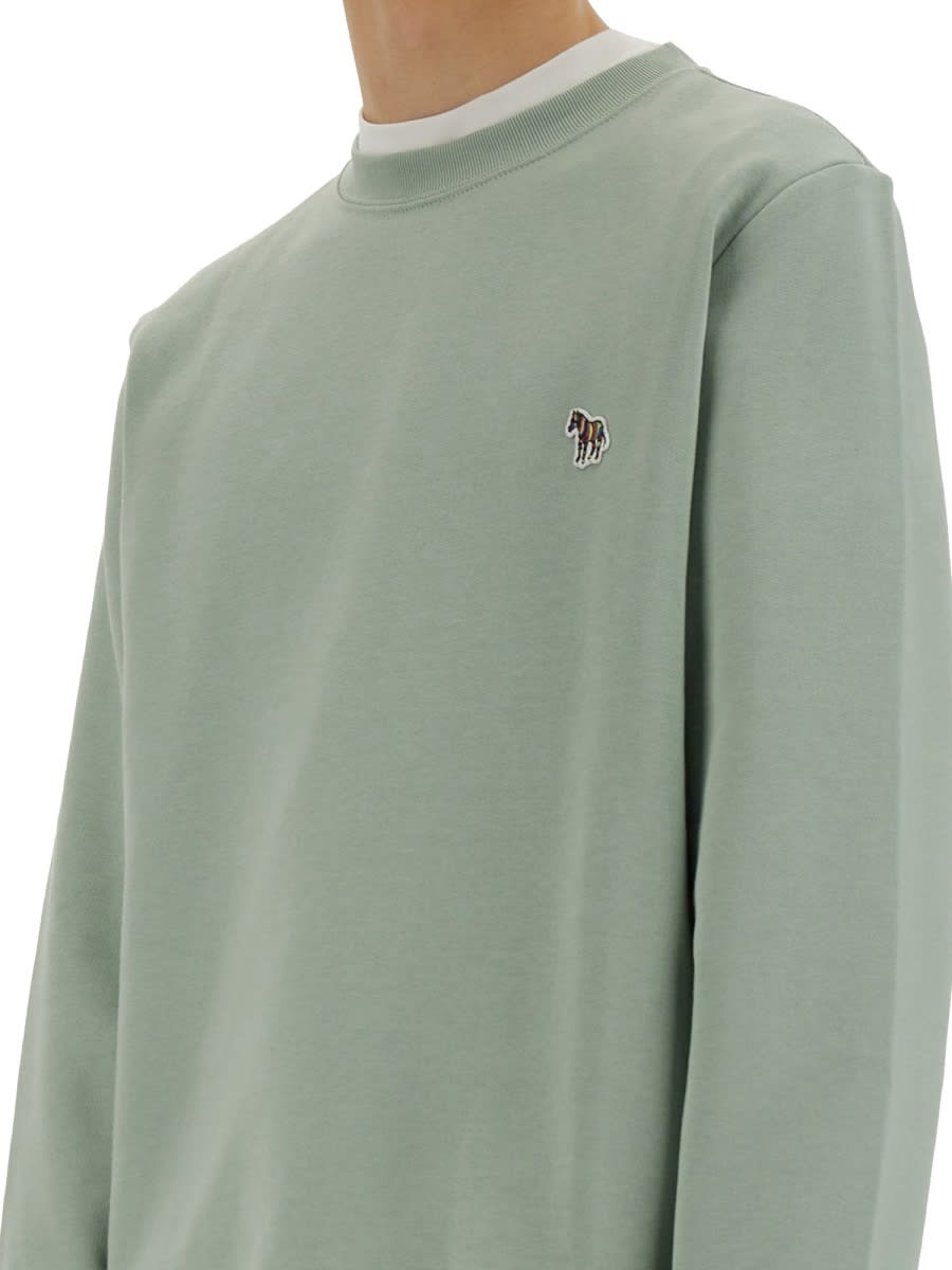 Ps By Paul Smith Ps Paul Smith Regular Fit Sweatshirt In Green