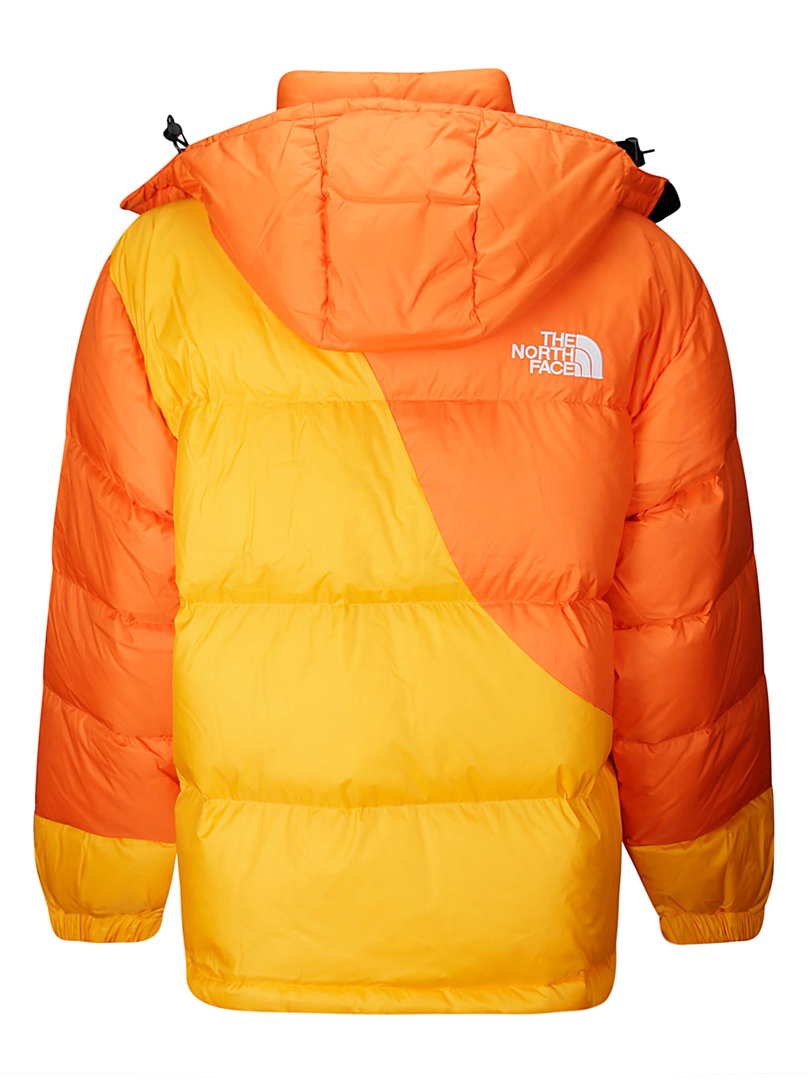 Shop The North Face M Tnf X Yinka Ilori Down Puffer Jacket In Red Orange/apricot Glaz