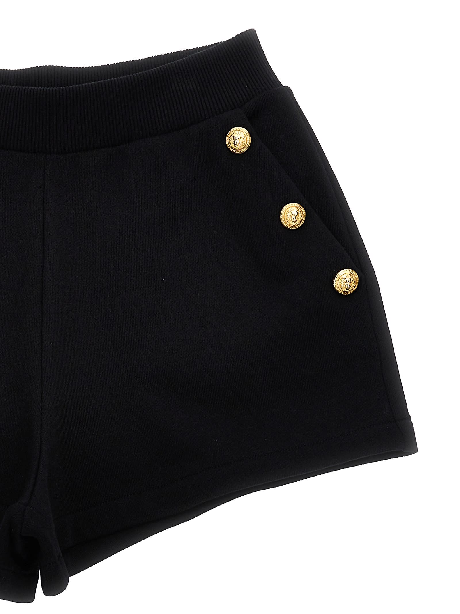 Balmain Paris Kids Shorts In Black
