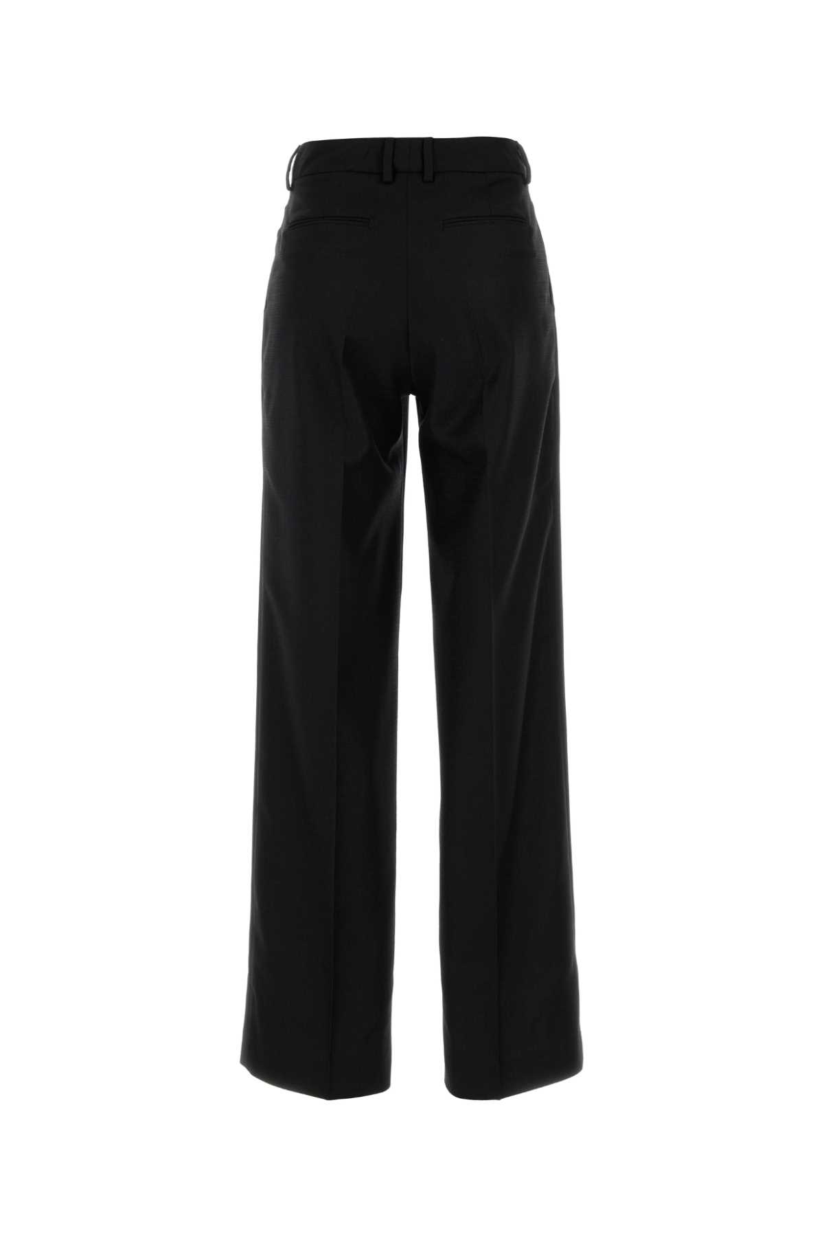 Pt Torino Lola Fine Cavallery Stretch Twill In Black