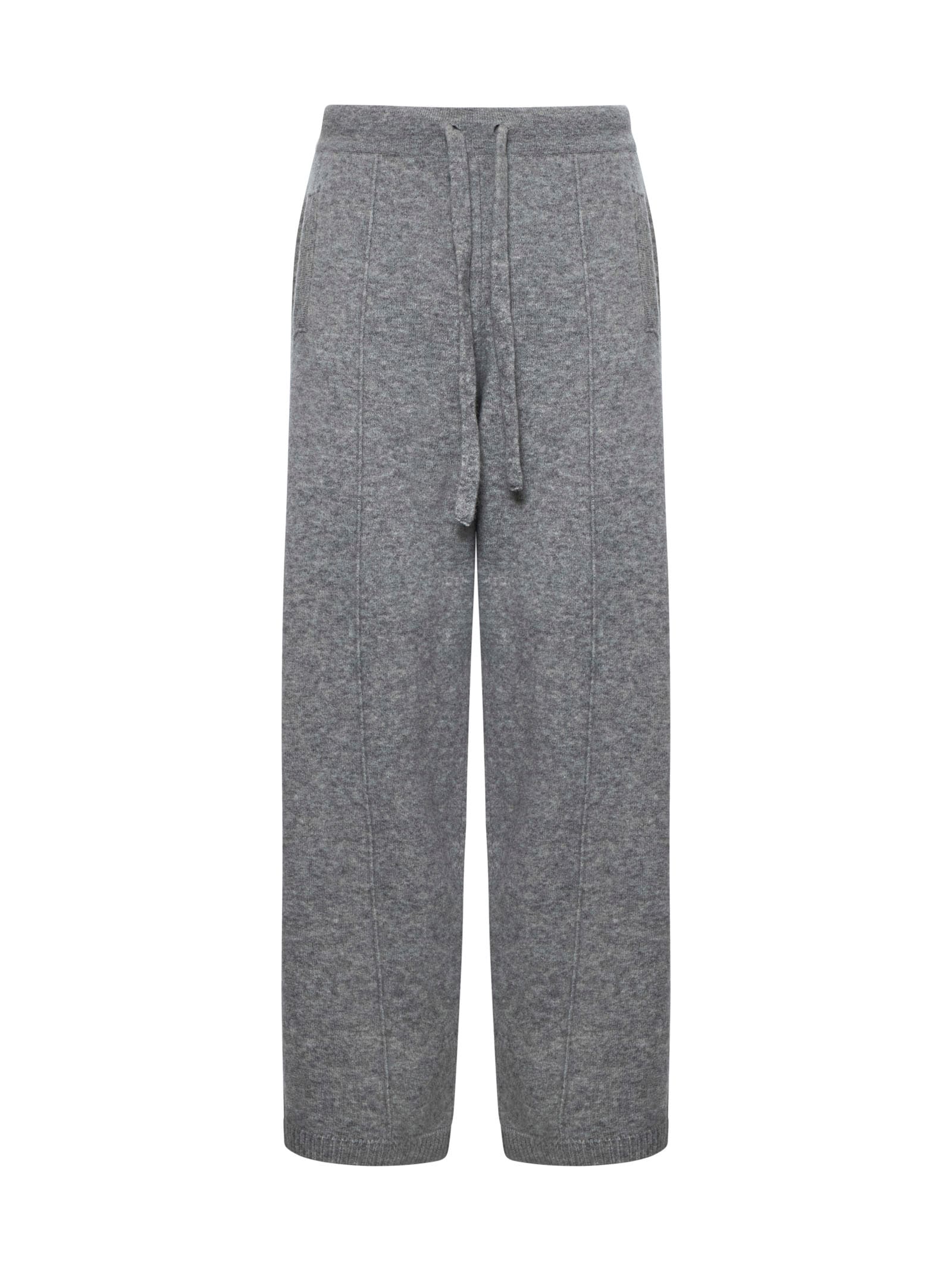 Shop Laneus Pants In Grey