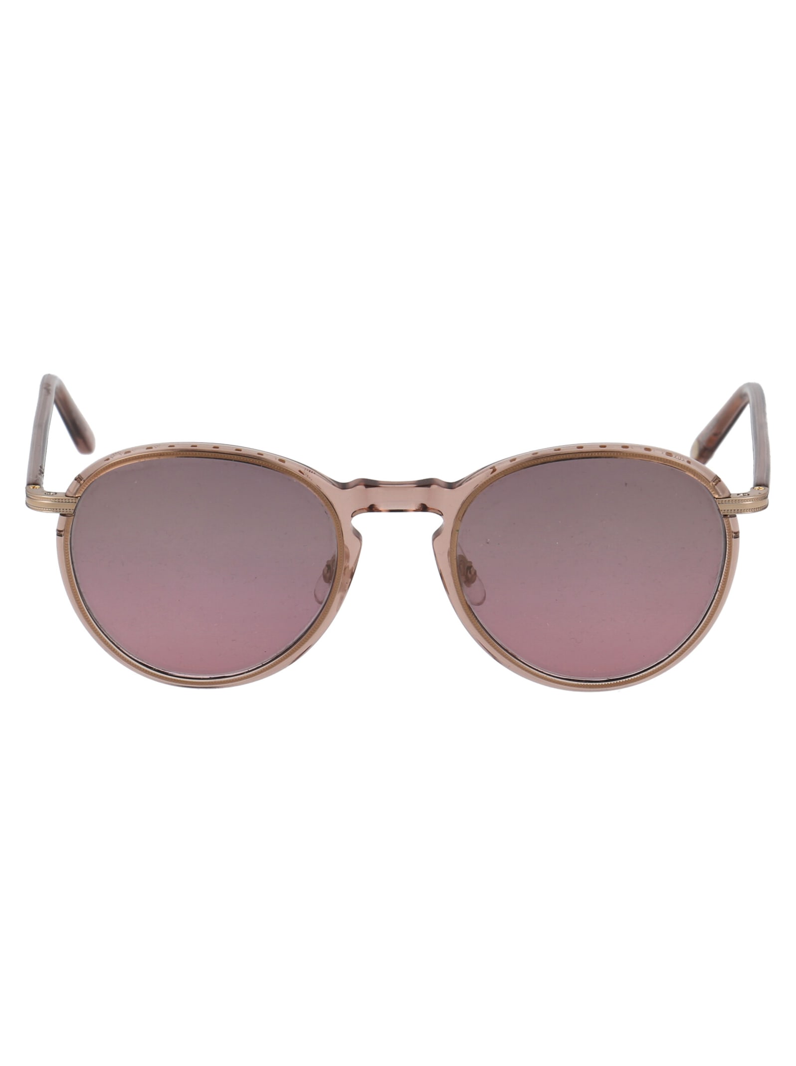 Garrett Leight Horizon Sunglasses In Desert Rose
