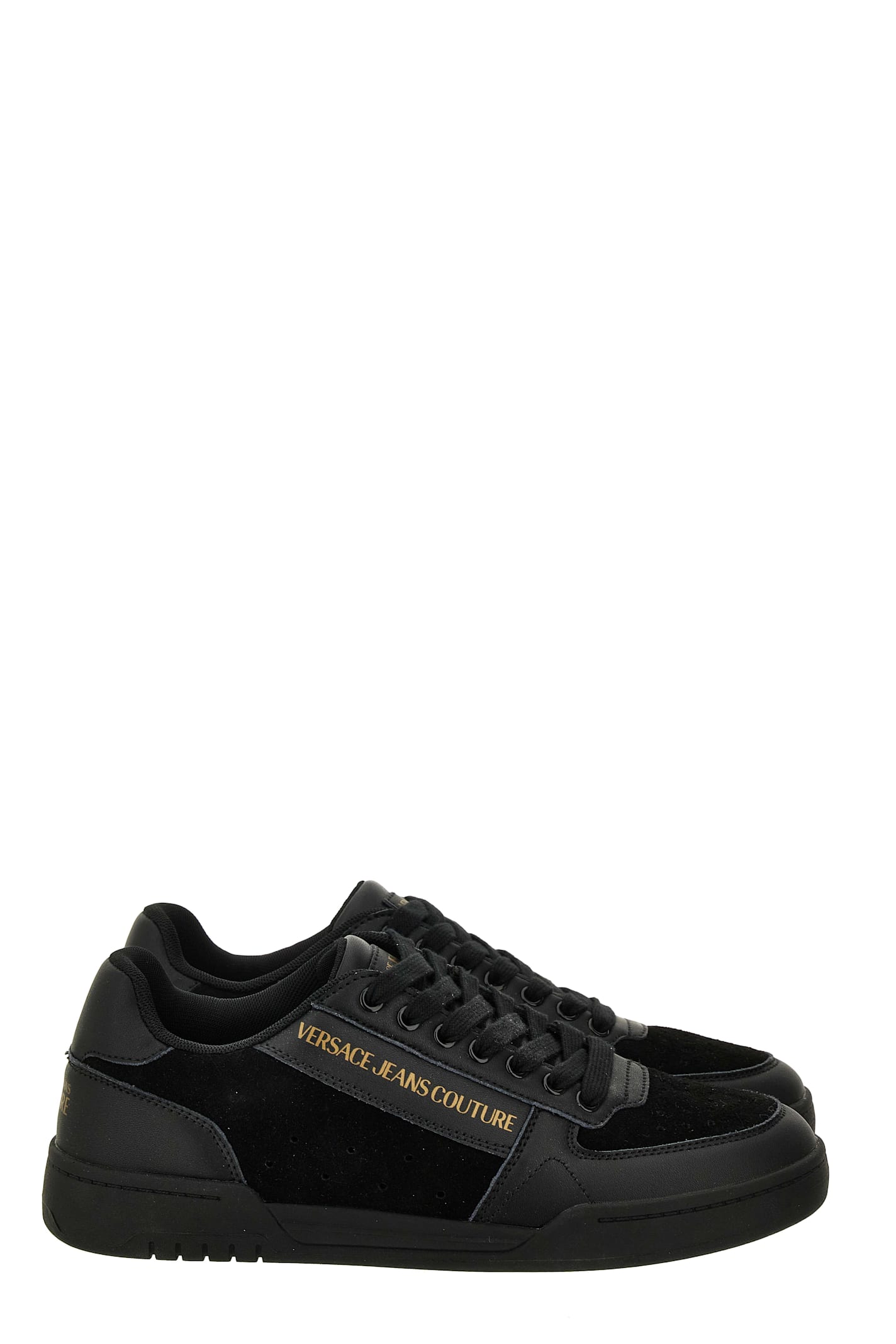 Versace Jeans Couture Sneakers In Black