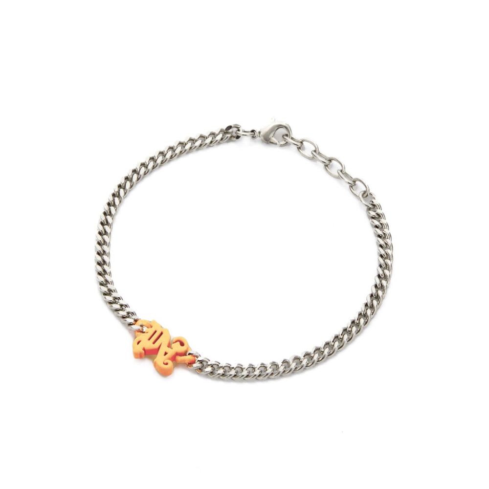 Shop Palm Angels Jewellery In Silver/orange