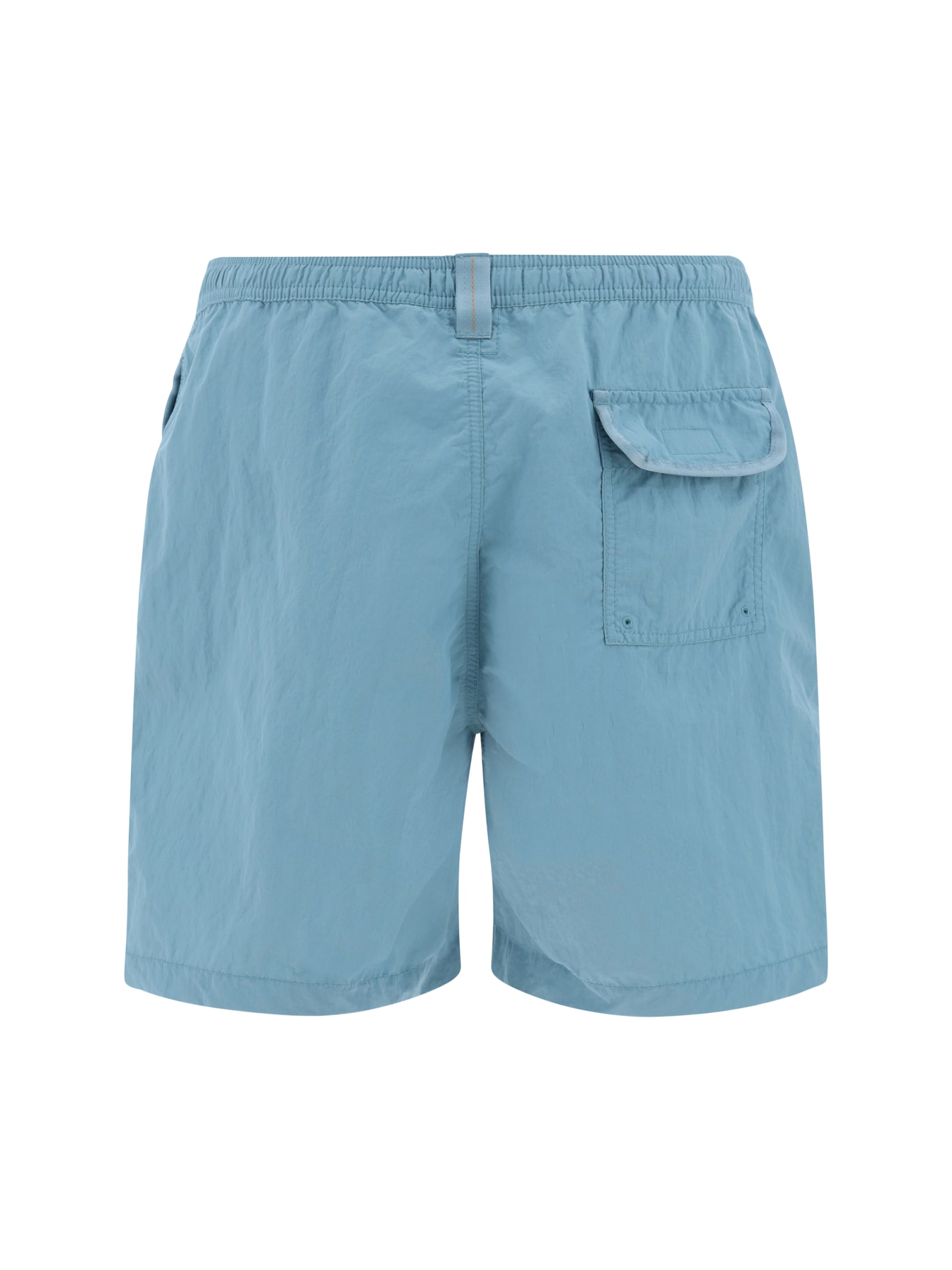 Shop Parajumpers Mitch Swimshorts In Stillwater