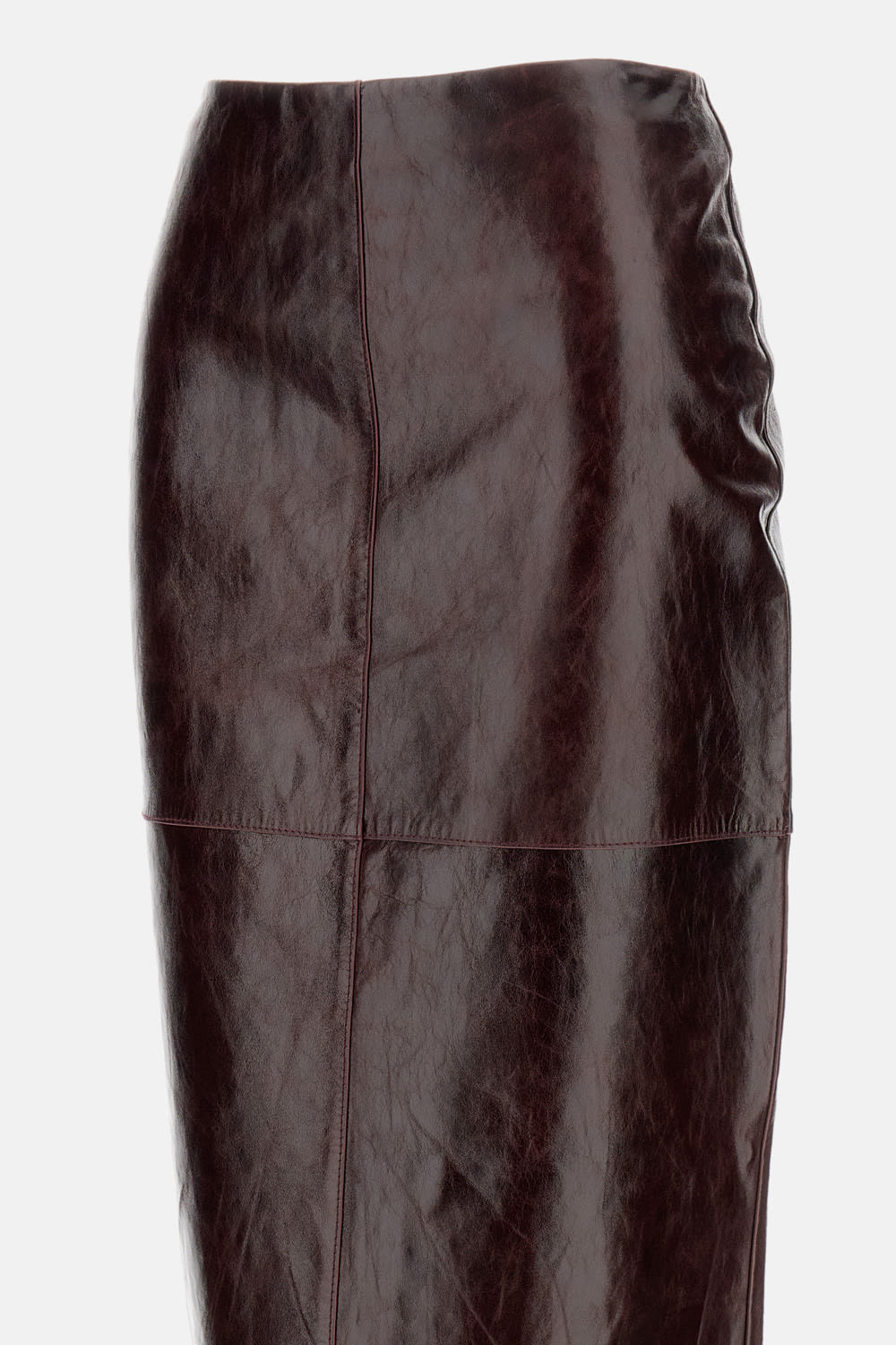 Sportmax Midi Skirt In Burgundy
