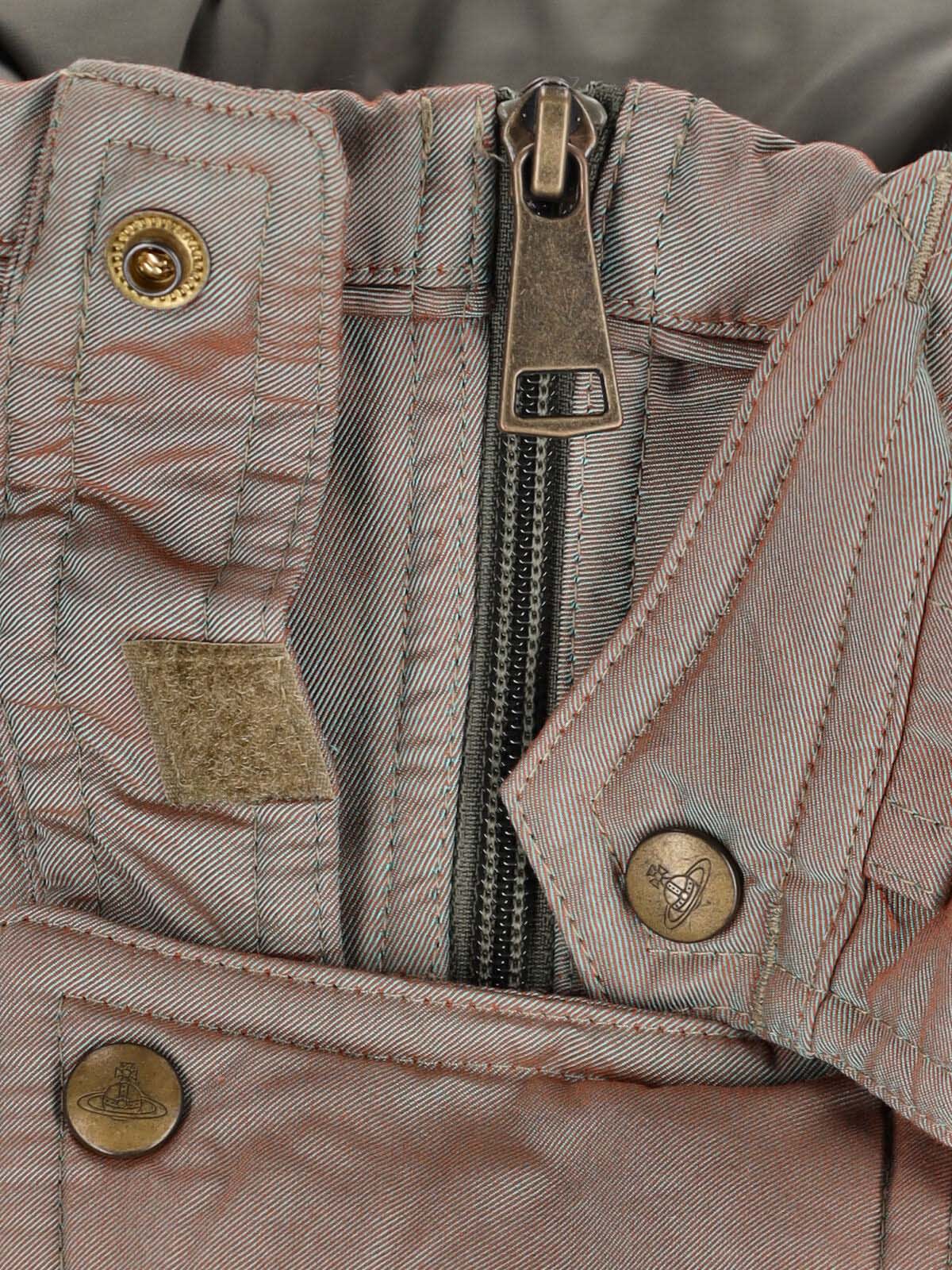 Vivienne Westwood Nevada Bomber Cangiante Gabardine Sage-green 52 Men