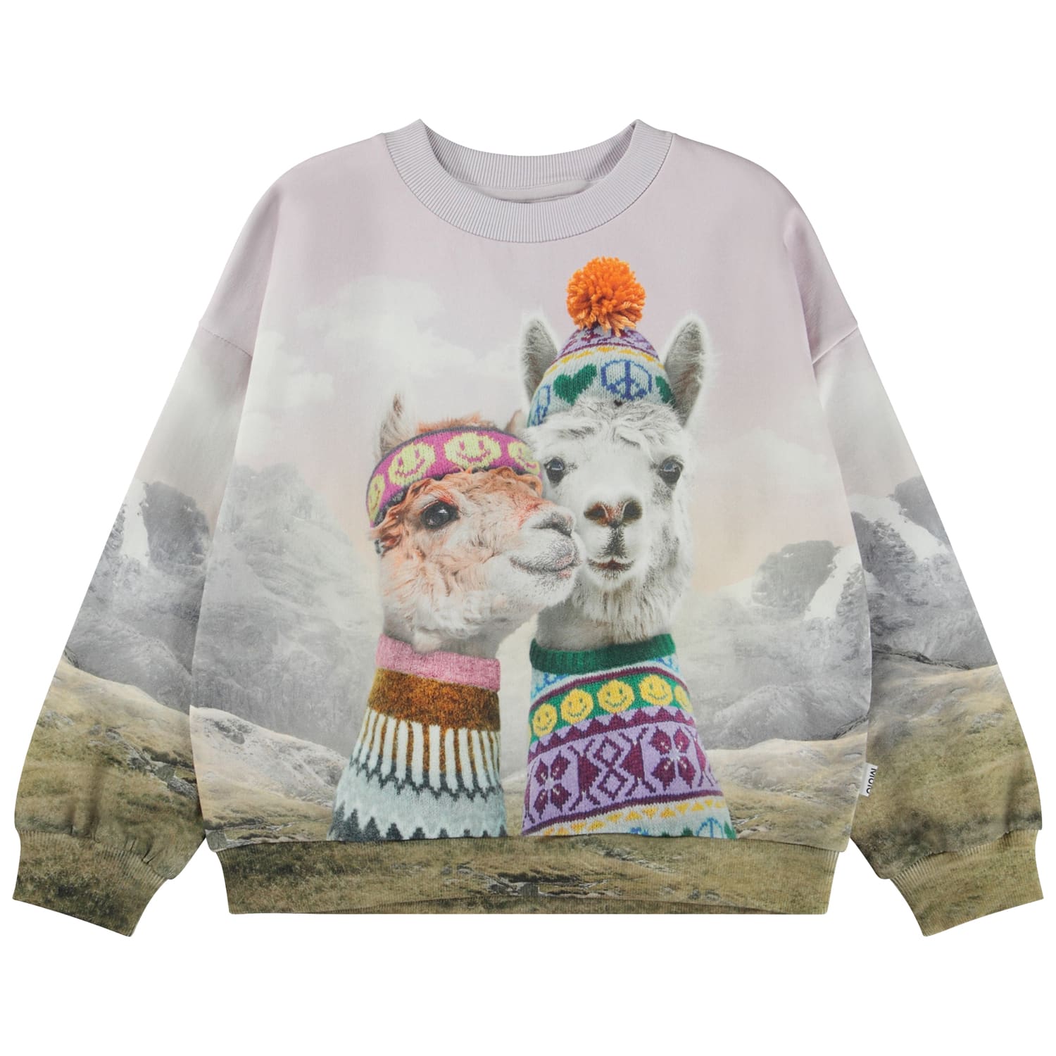 Molo Multicolor Sweatshirt Girl Kids