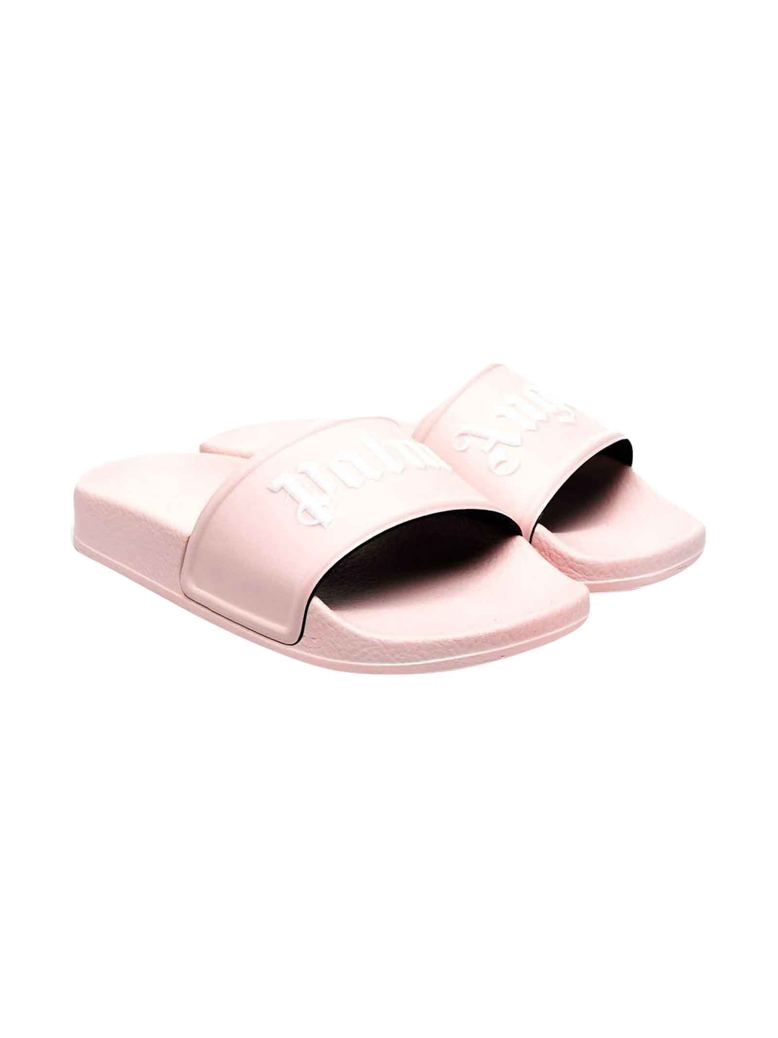 Palm Angels Pink Sandals Girl