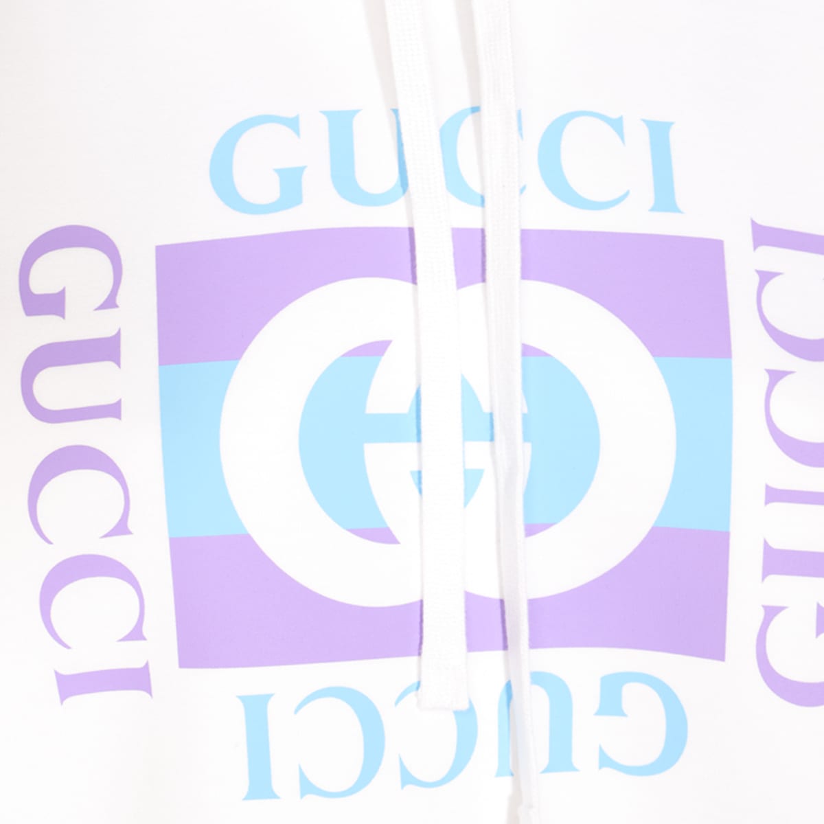 Gucci Knitwear Hoodie Drawstring Hood In White