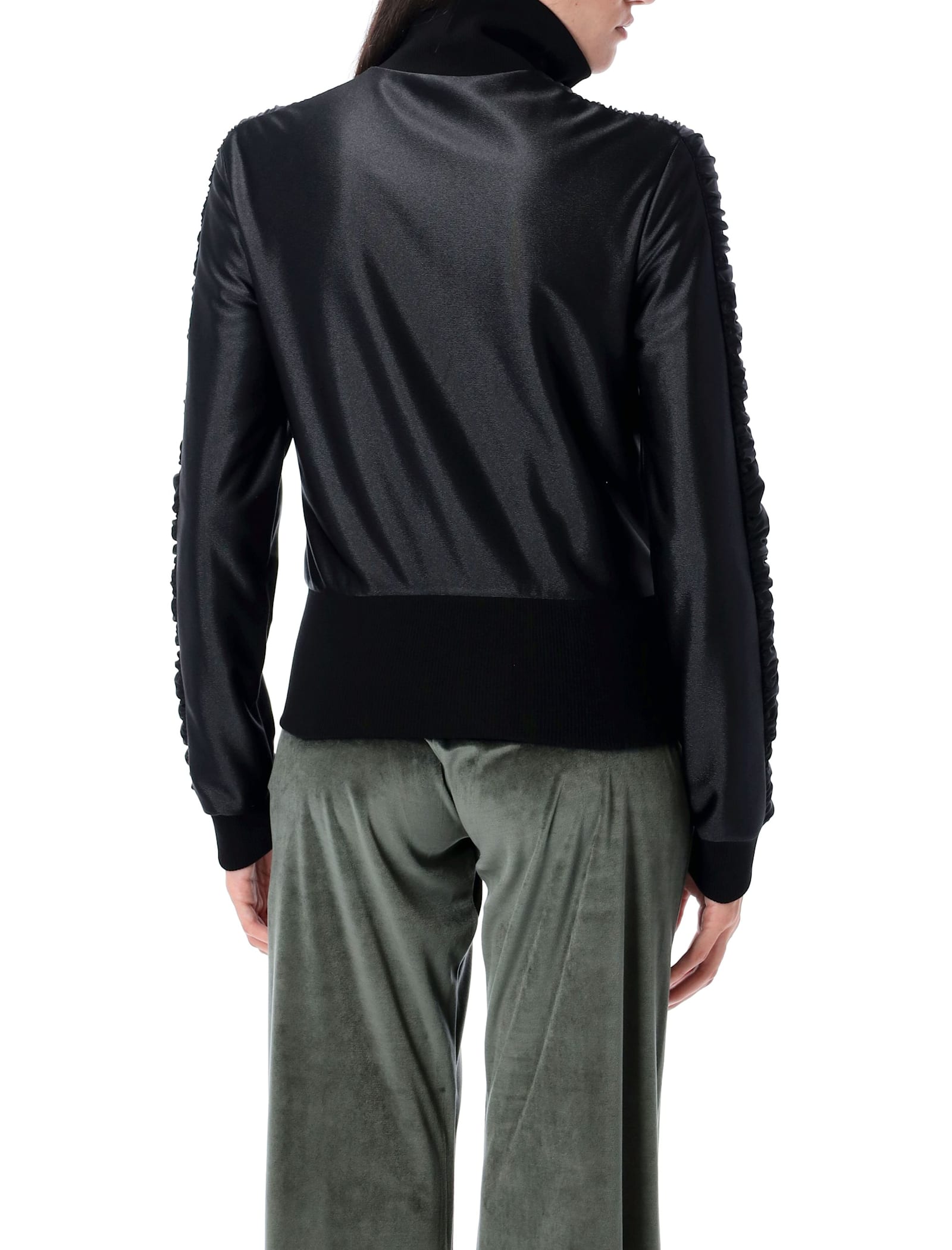 Balenciaga Tracksuit Jacket In Black