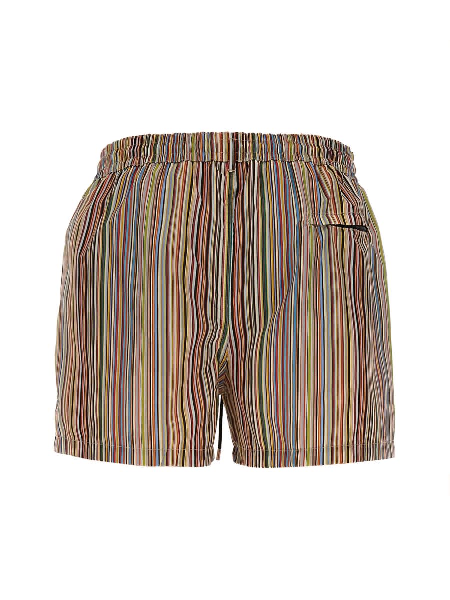 Shop Paul Smith Swimsuit In Multicolour